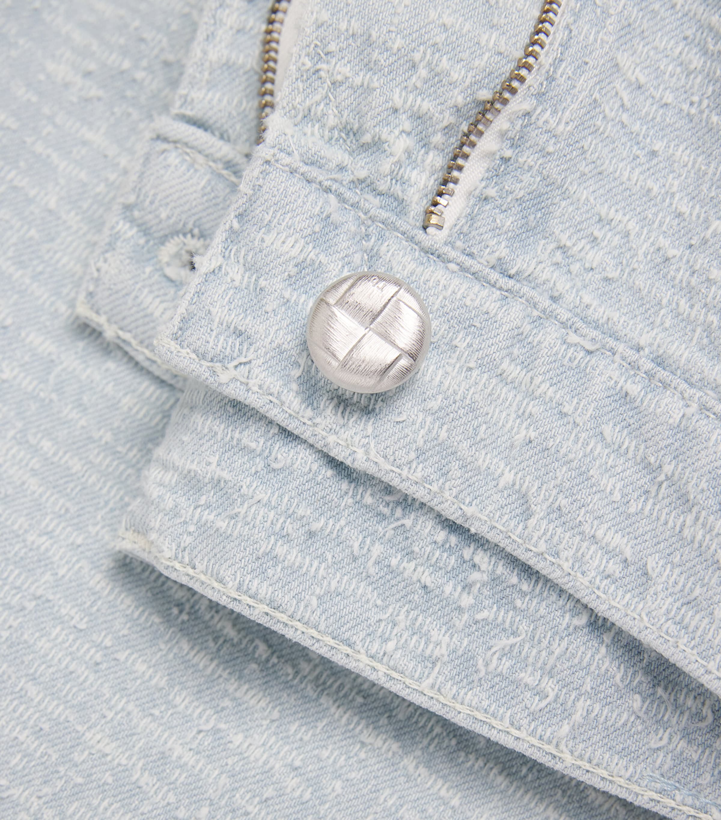 Textured Sofie Wide-Leg Jeans SKTWD Image 5