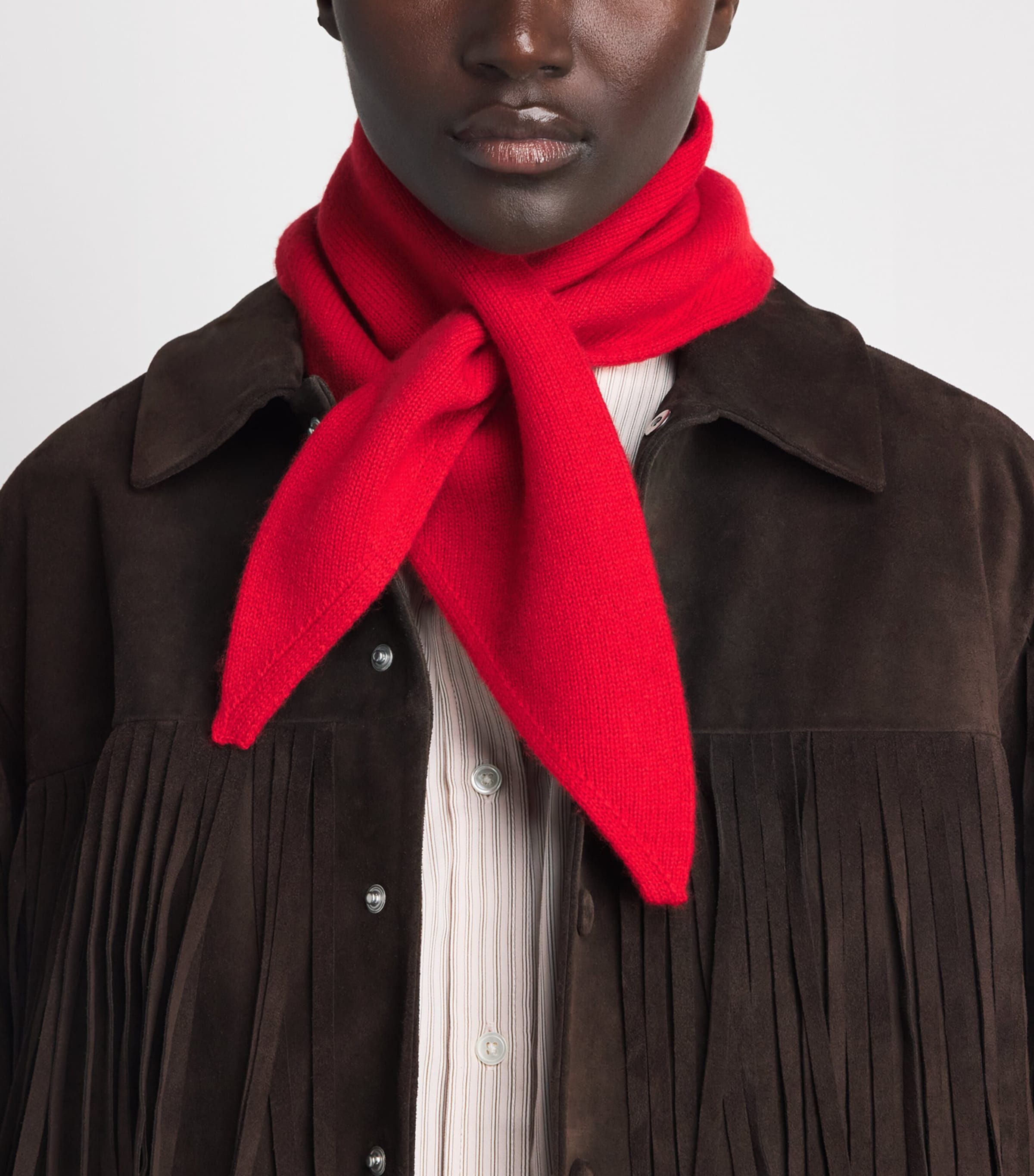 Sandro Paris Wool-Cashmere Tie Bandana — foto 2