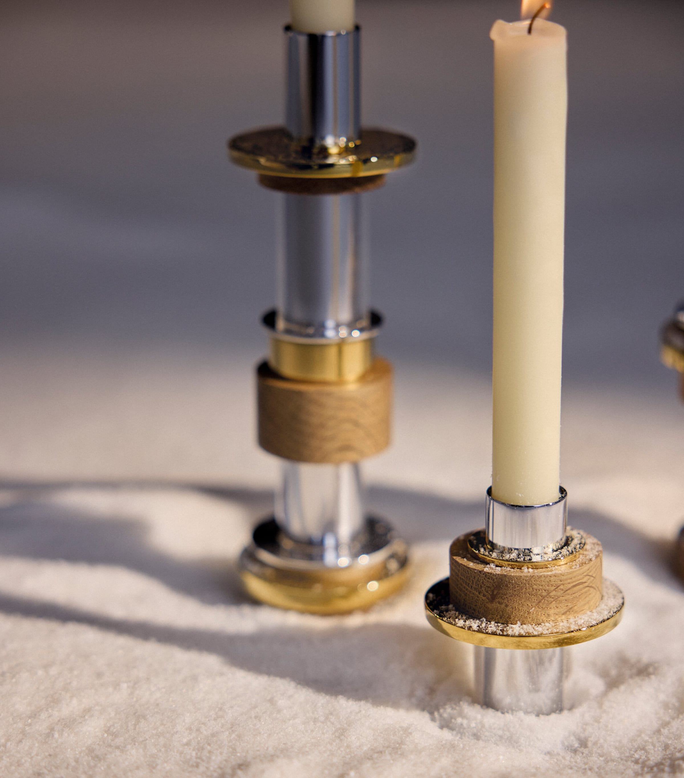 Christofle Myriade Candle Holder Silver Image 6