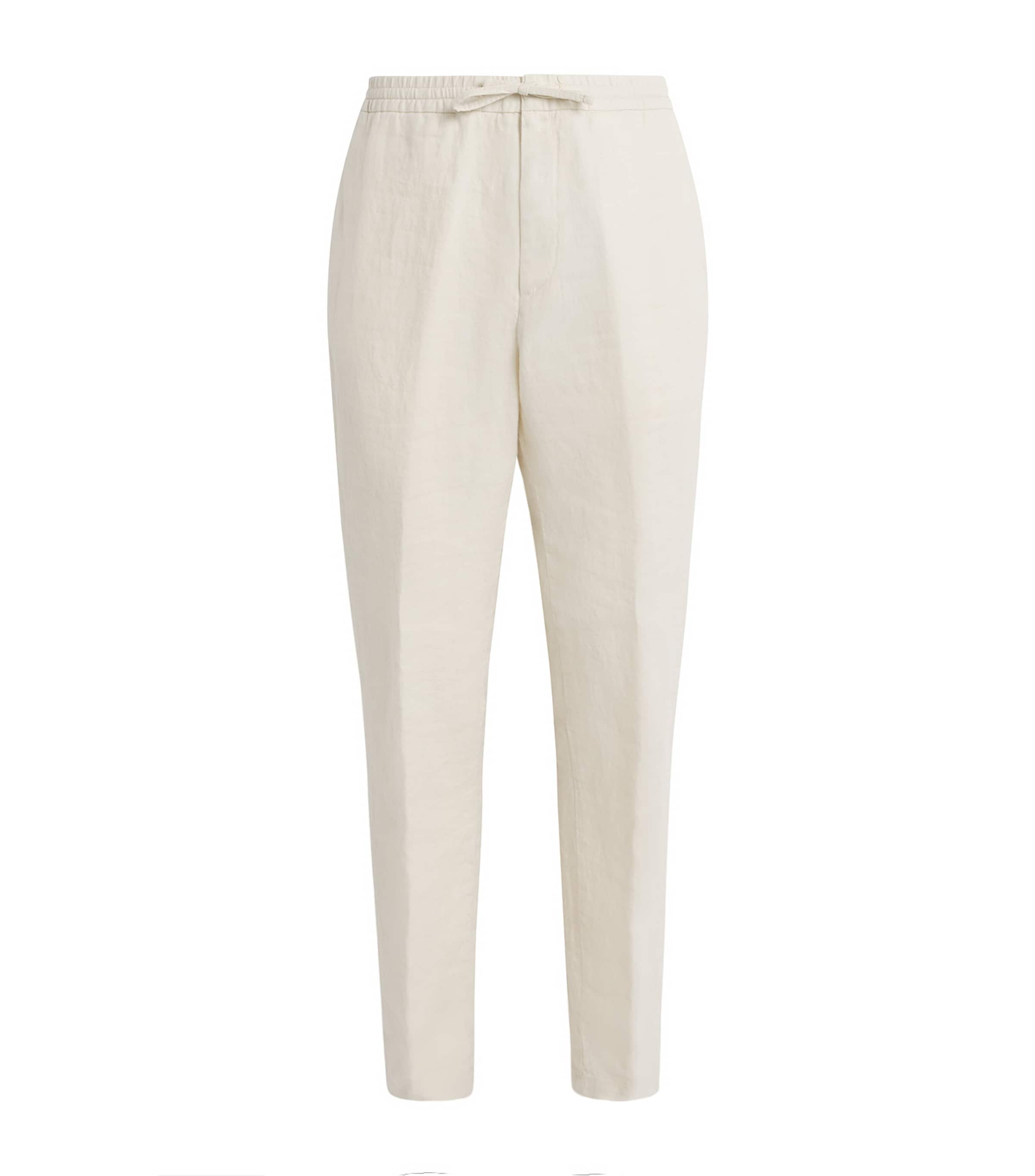 Linen Drawstring Trousers 1 Image 1