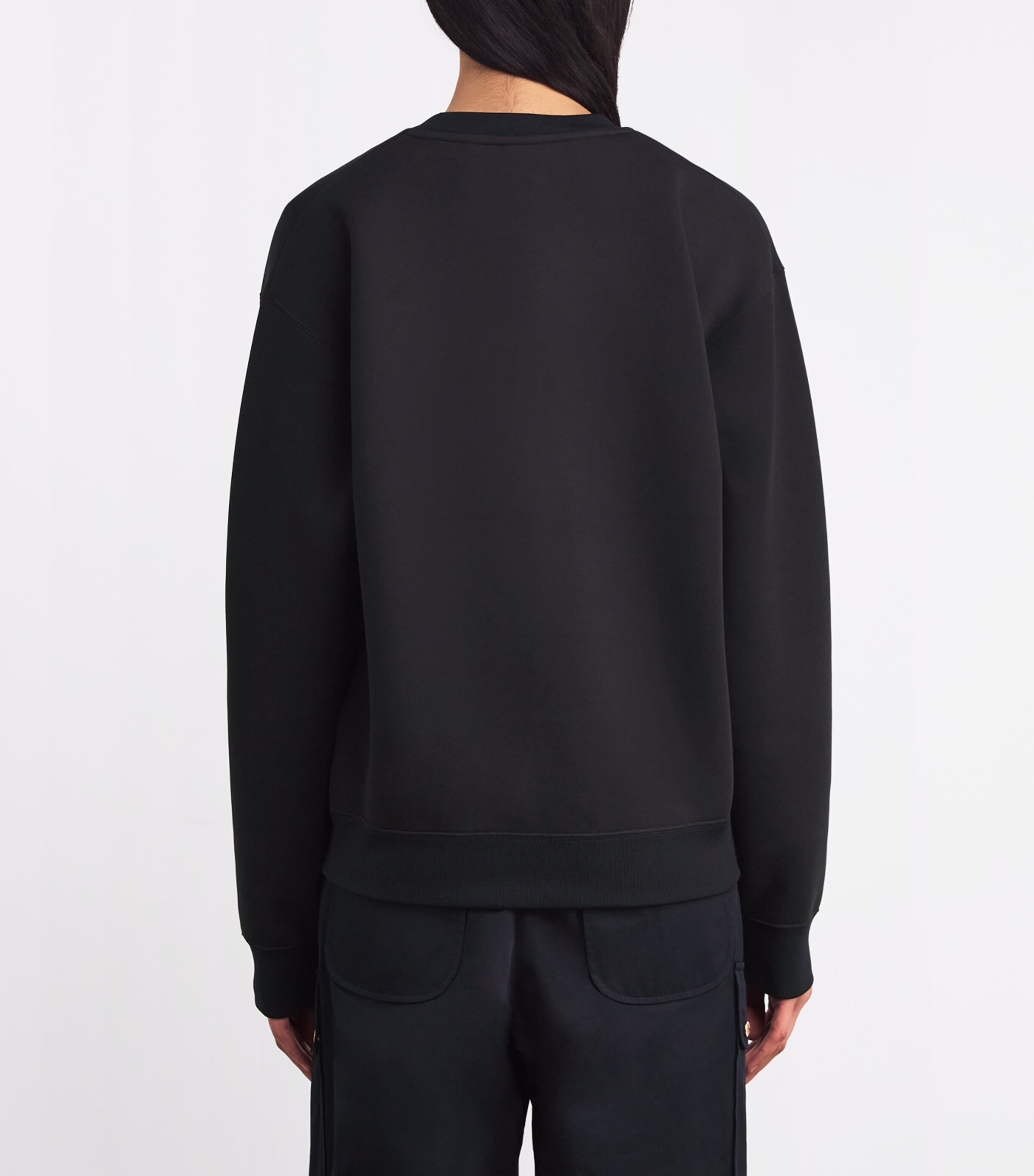 Mackage Womens Cotton-Blend Julian Sweatshirt Black Image 4