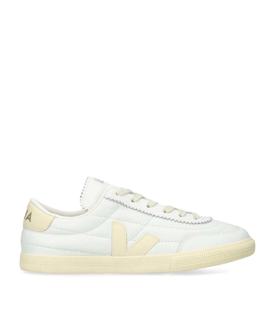 Leather Panenka Sneakers YELLOW Image 1