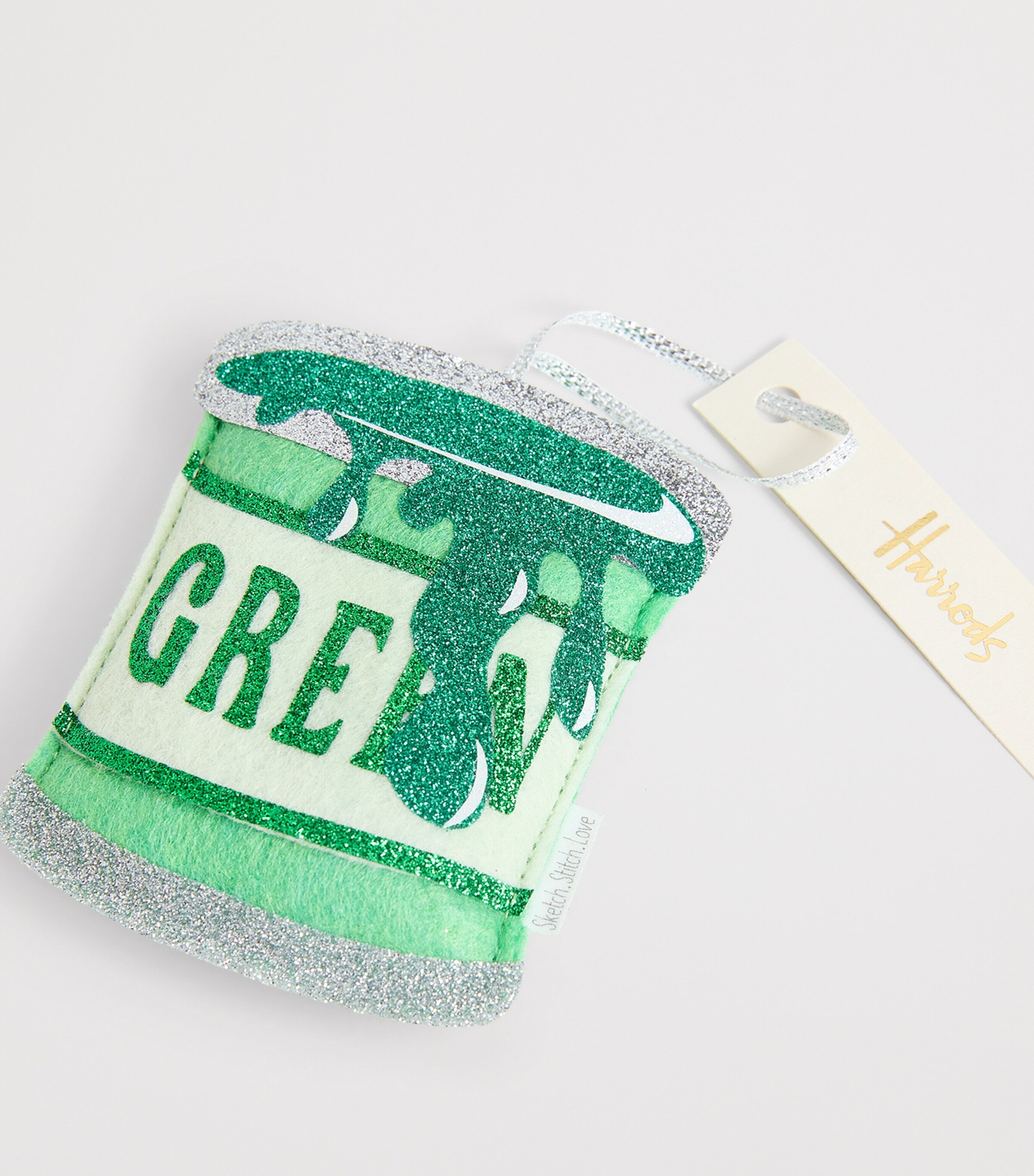 SKETCH.STITCH.LOVE Paint Tin Tree Decoration | Harrods US