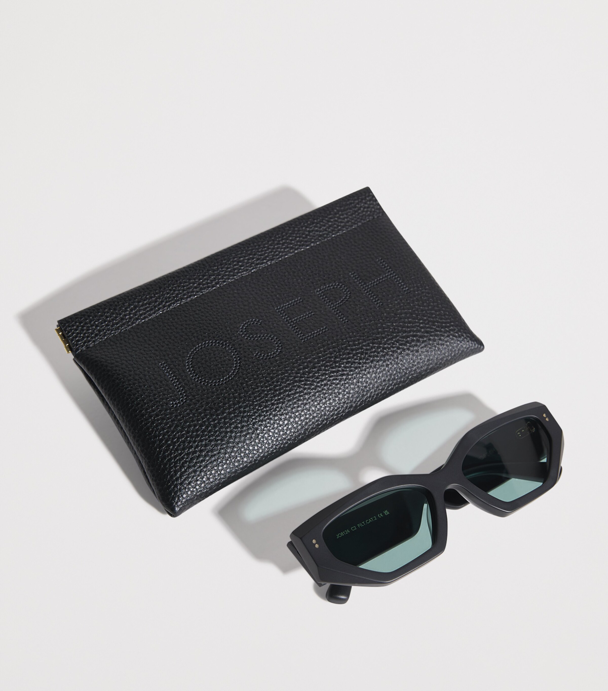 Joseph Cat Eye Souk Sunglasses Black Image 4