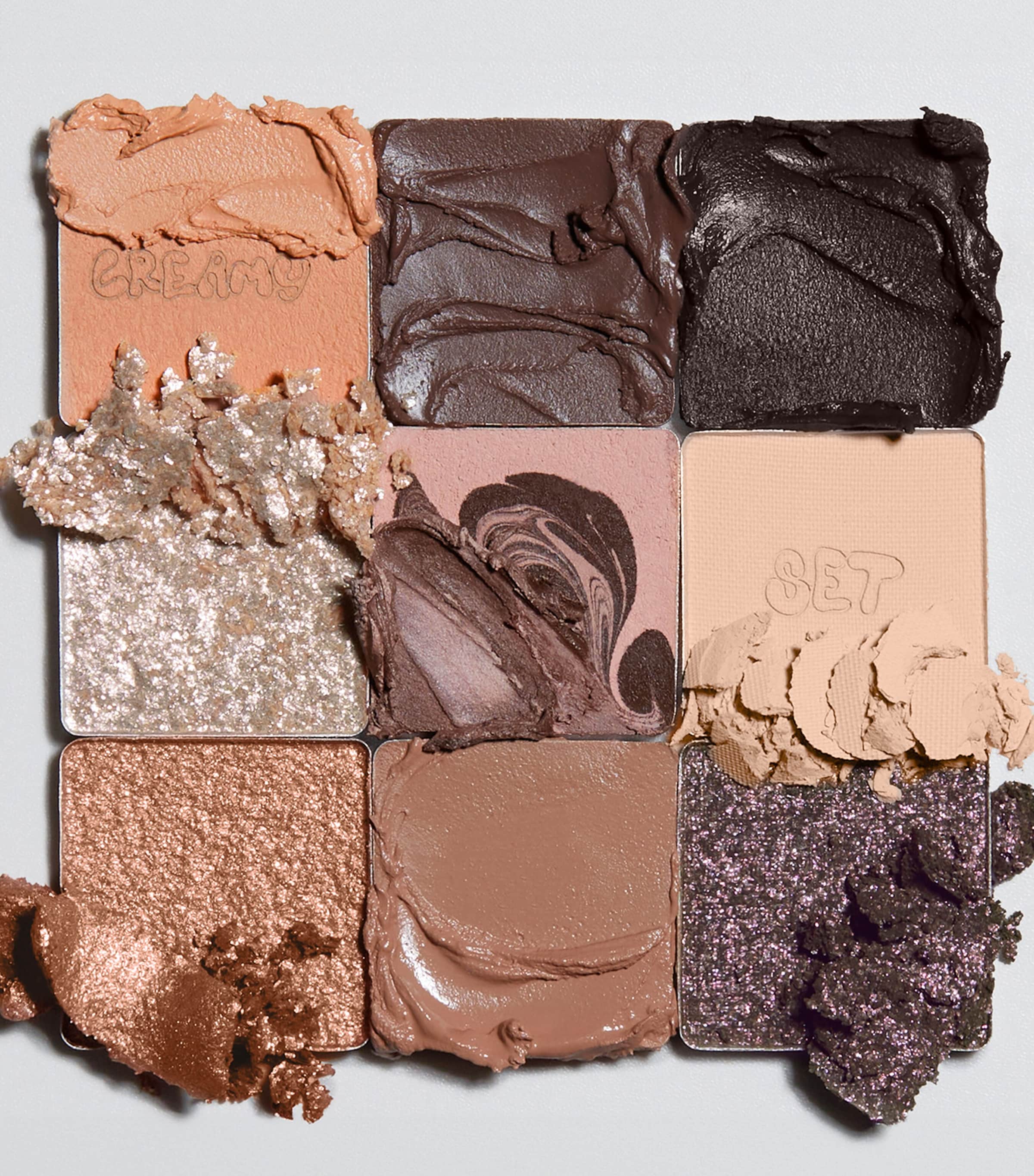 Creamy Obsessions Eyeshadow Palette BROWN Image 4