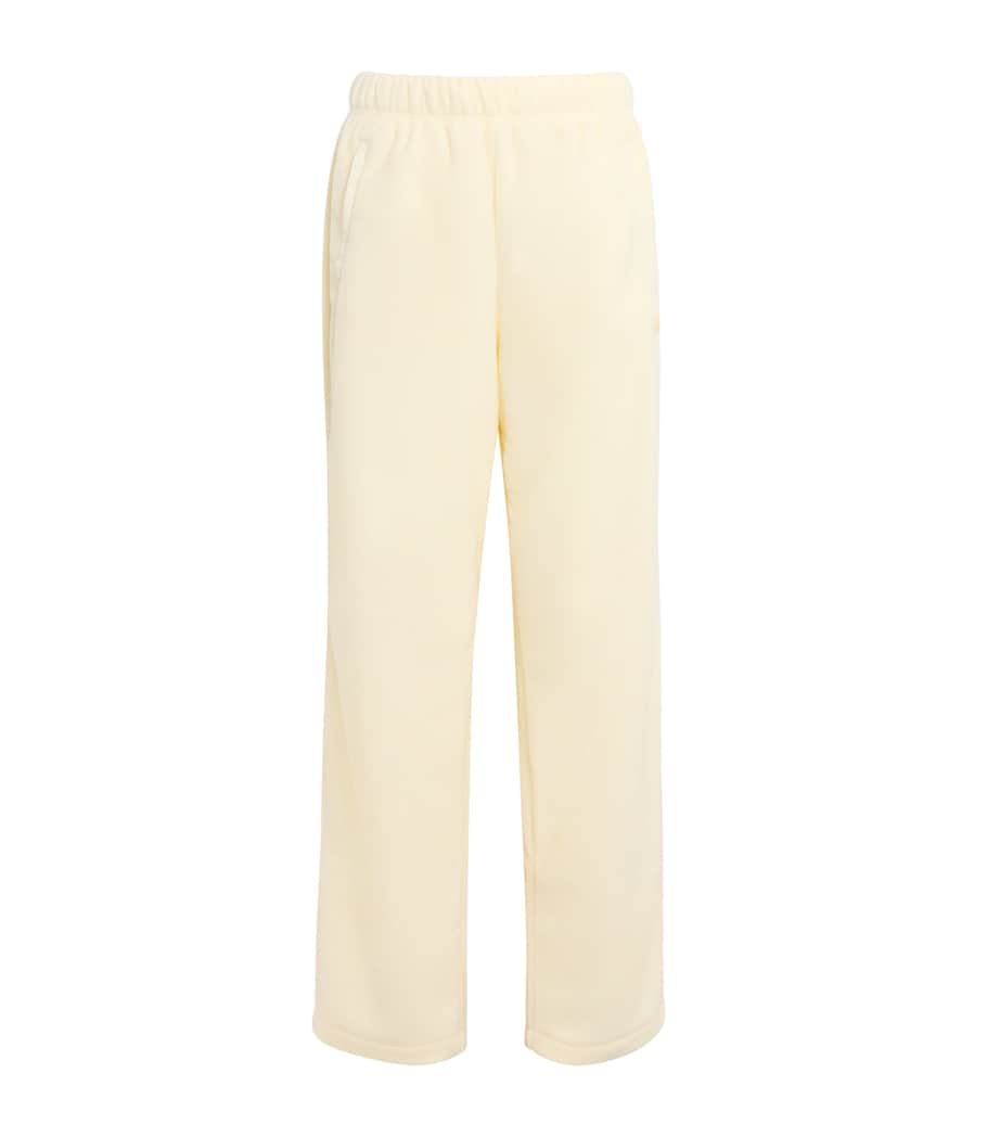 Fleece Straight Leg Sweatpants ECRU Image 1