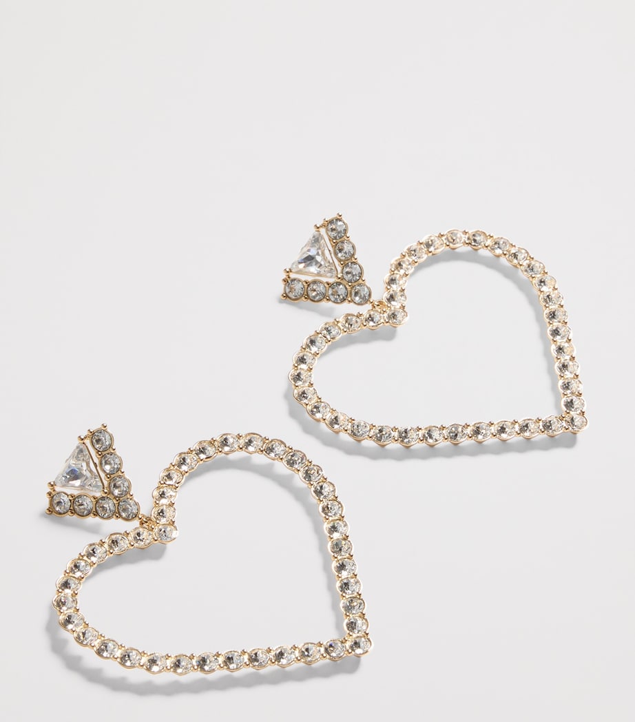 Valentino Garavani Crystal Coeur Royal Earrings Image 2
