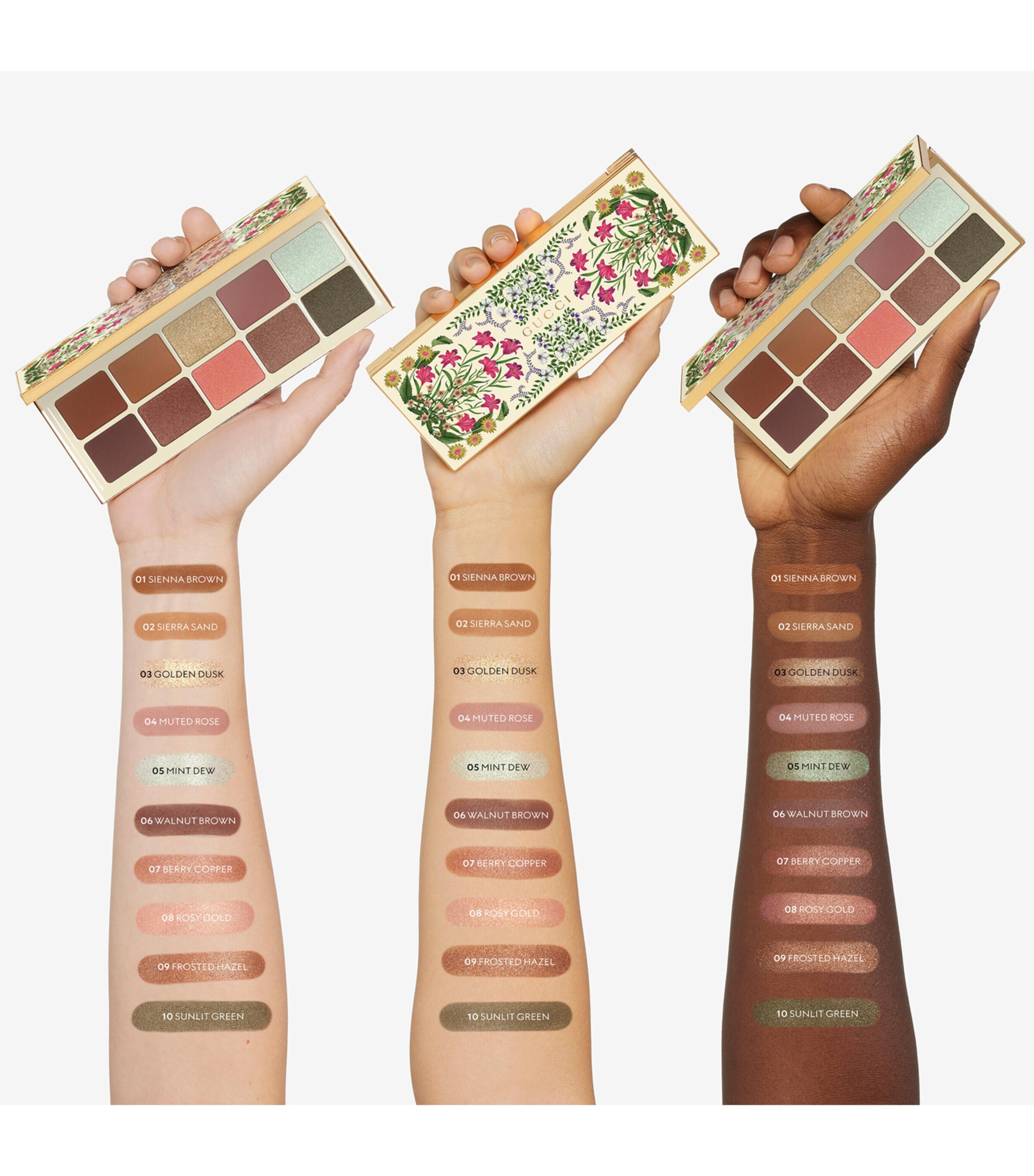 Gucci Flora Eyeshadow Palette Sunset Orchid Image 6
