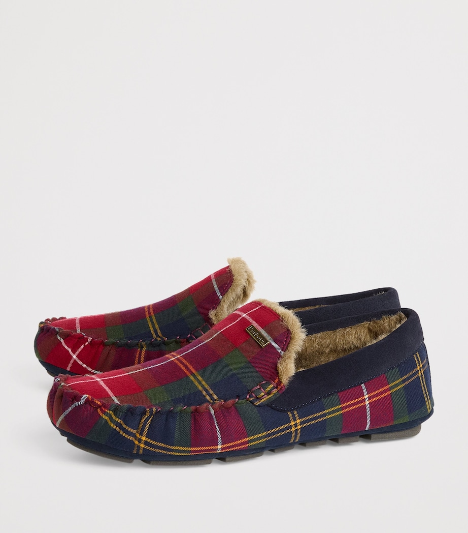 Suede Tartan Monty Slippers WINTERBERRY TARTAN Image 2