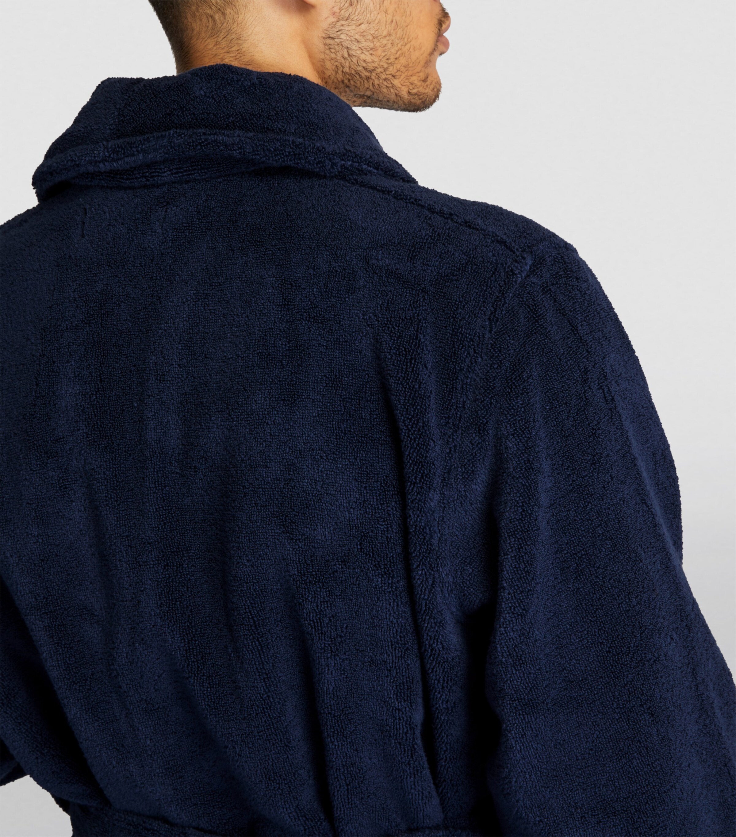 Polo Pony Bath Robe CRUISE NAVY Image 6