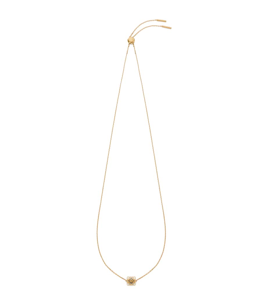 LOEWE Bombé Anagram Necklace Gold Image 1