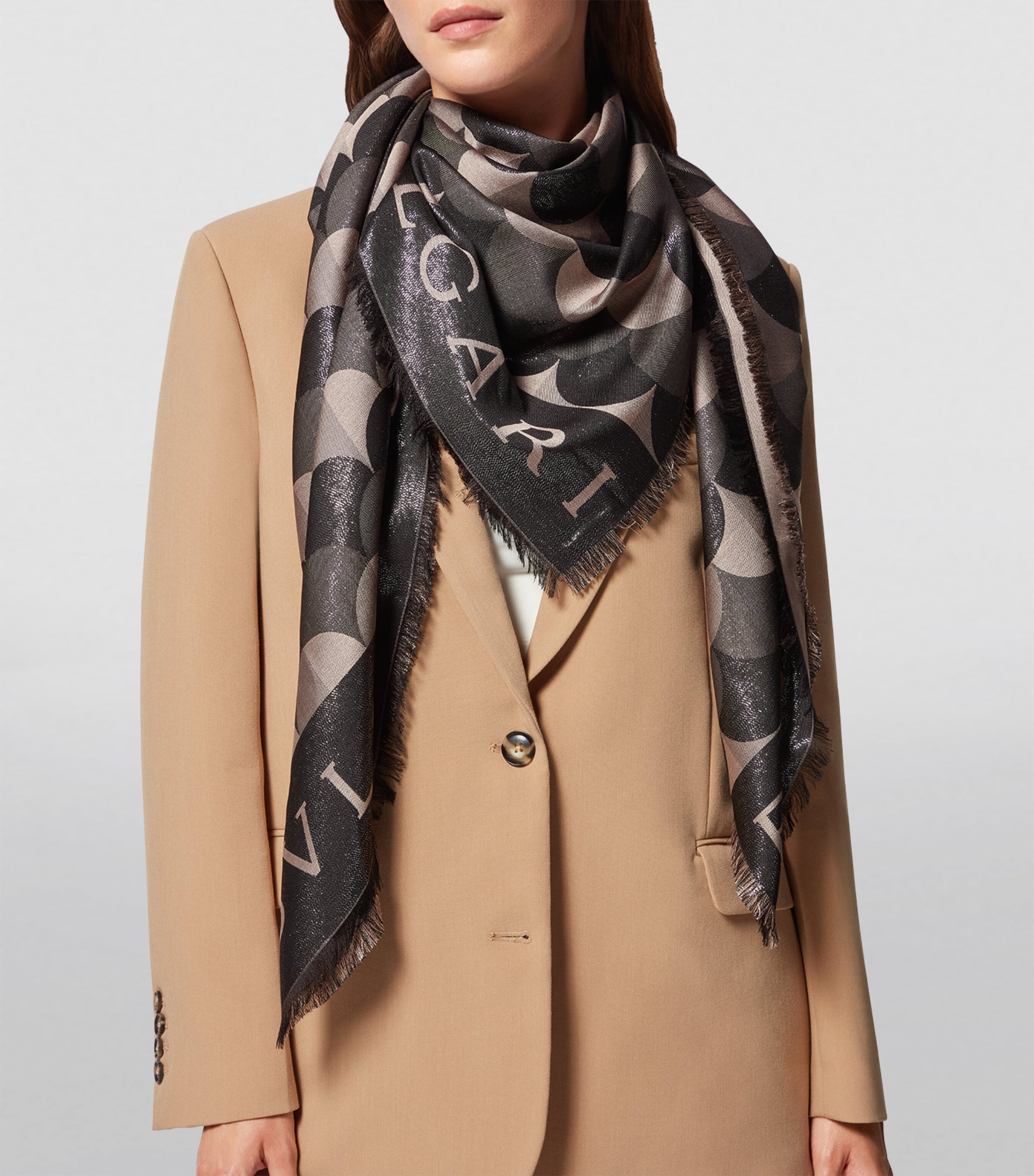 Bvlgari Silk Diva Scarf | Harrods UK