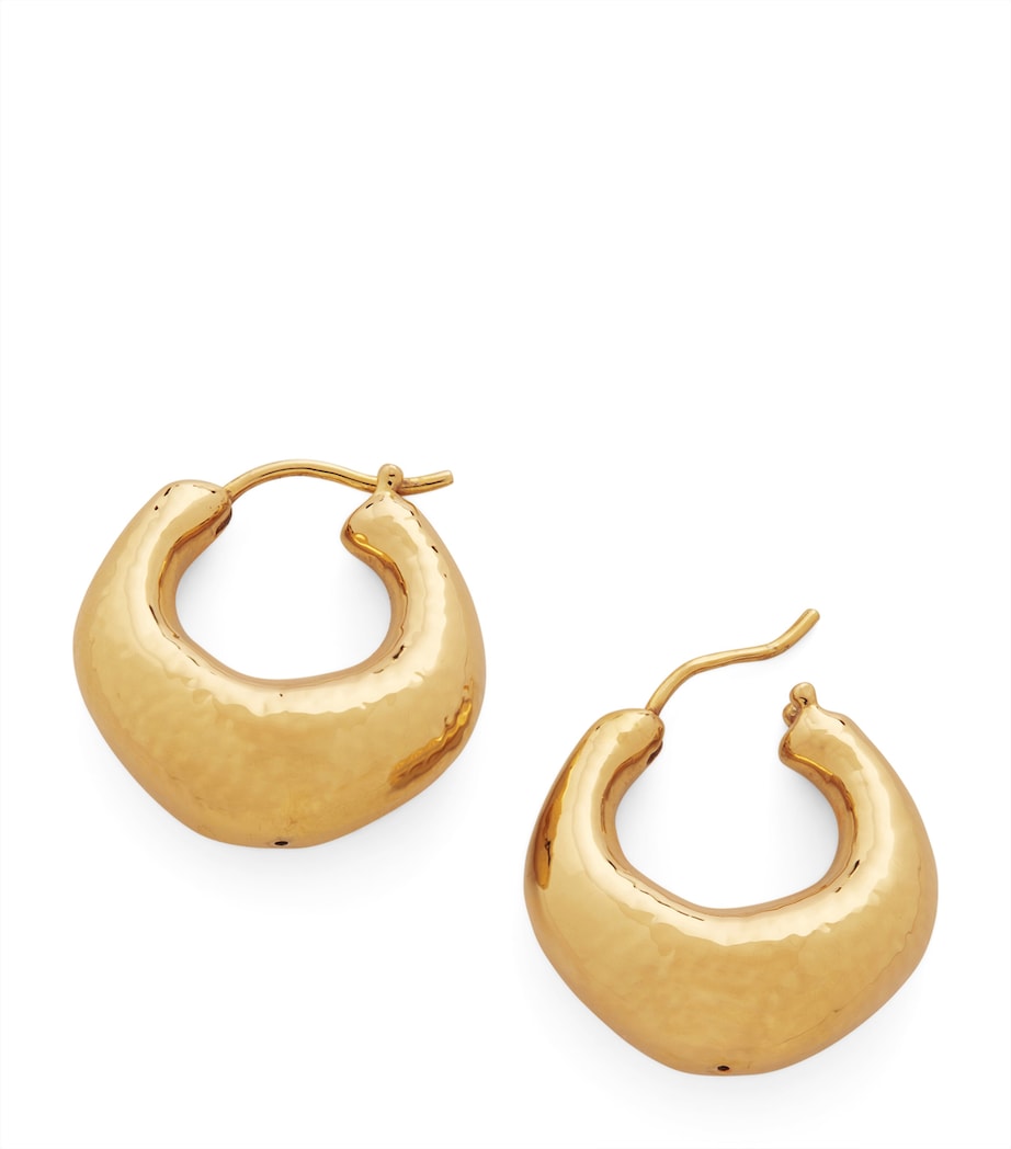 Gold Vermeil Deia Hoop Earrings 18K GOLD VERMEIL Image 1