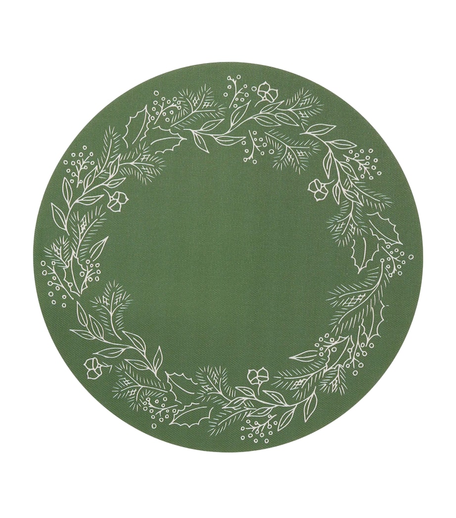 x Martha Stewart Wreath Placemat (38cm) ELM Image 1