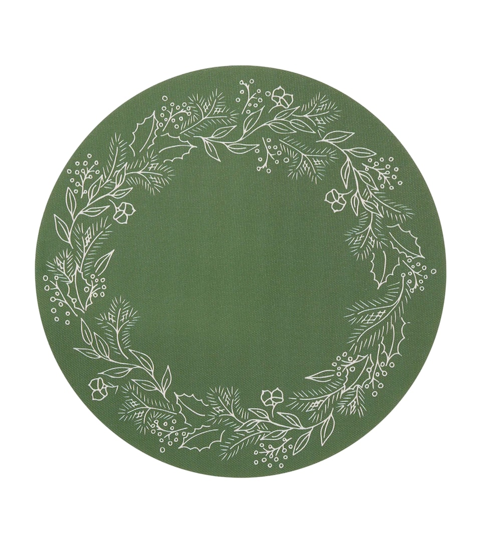 x Martha Stewart Wreath Placemat (38cm)