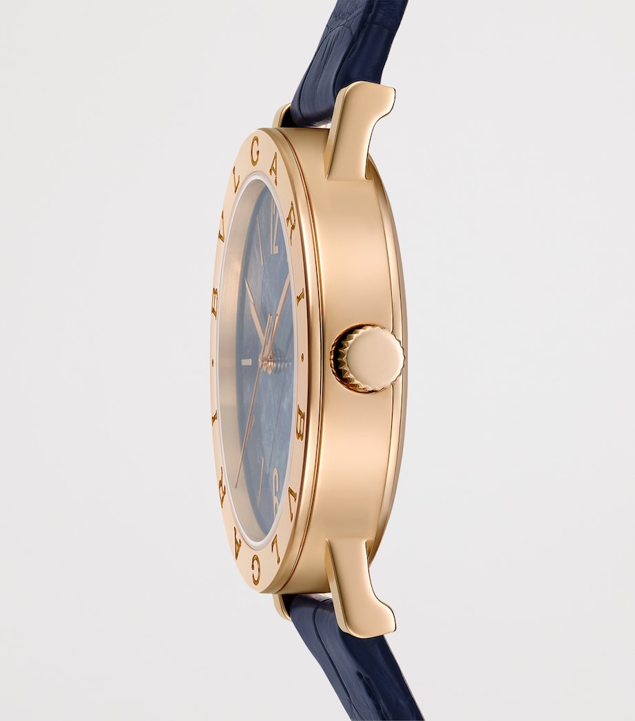 Rose Gold Bvlgari Bvlgari Watch 38mm STONES Image 3