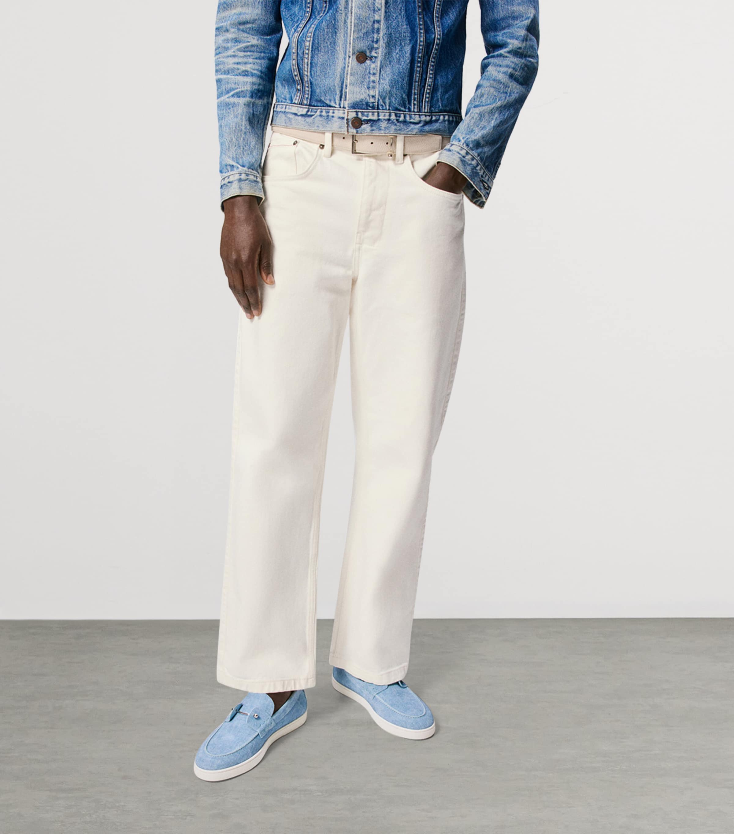Christian Louboutin Chambeliboat Leather Boat Shoes Image 2