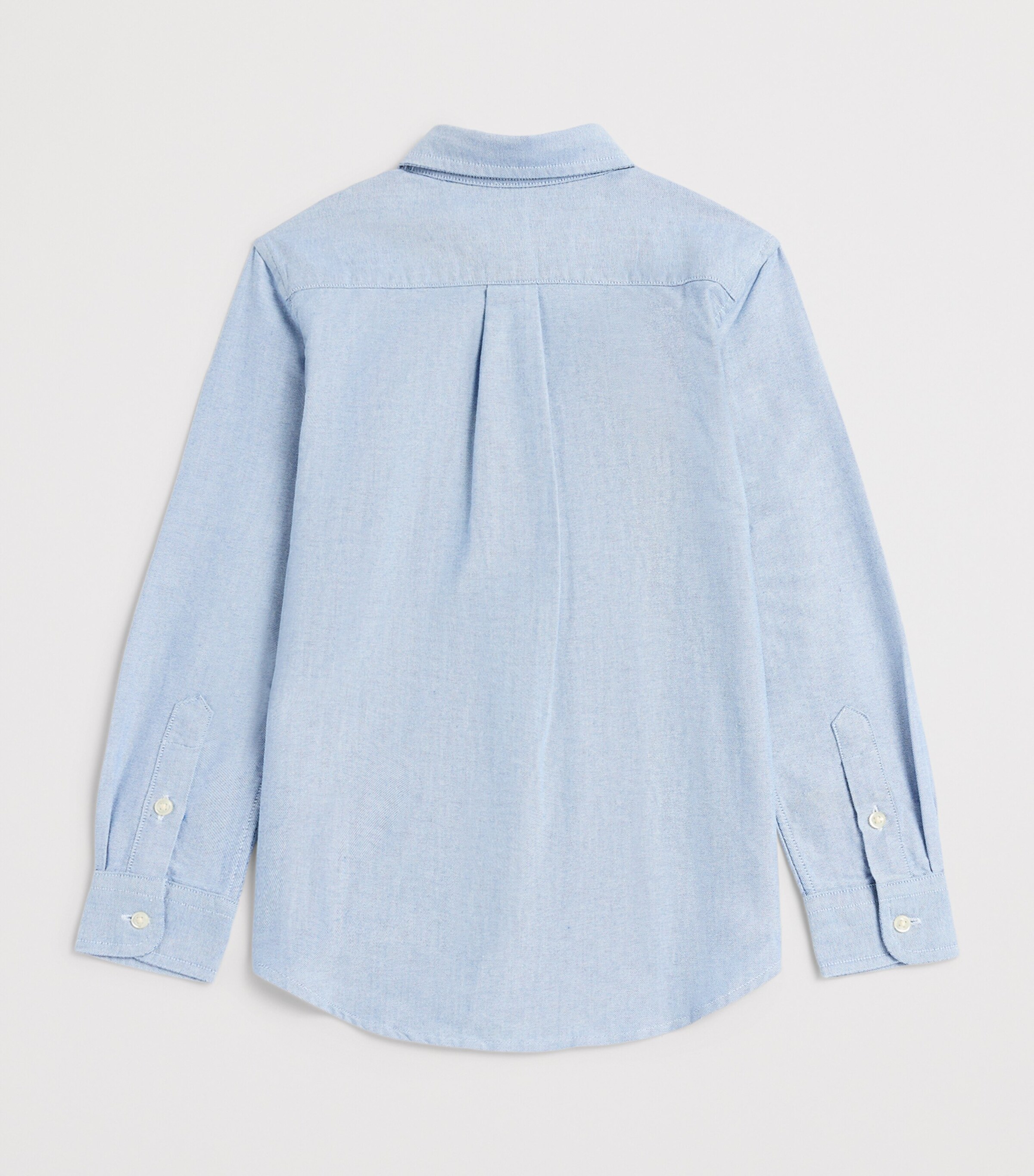 Ralph Lauren Kids Cotton Polo Pony Shirt (3-7 Years) Blue Image 2