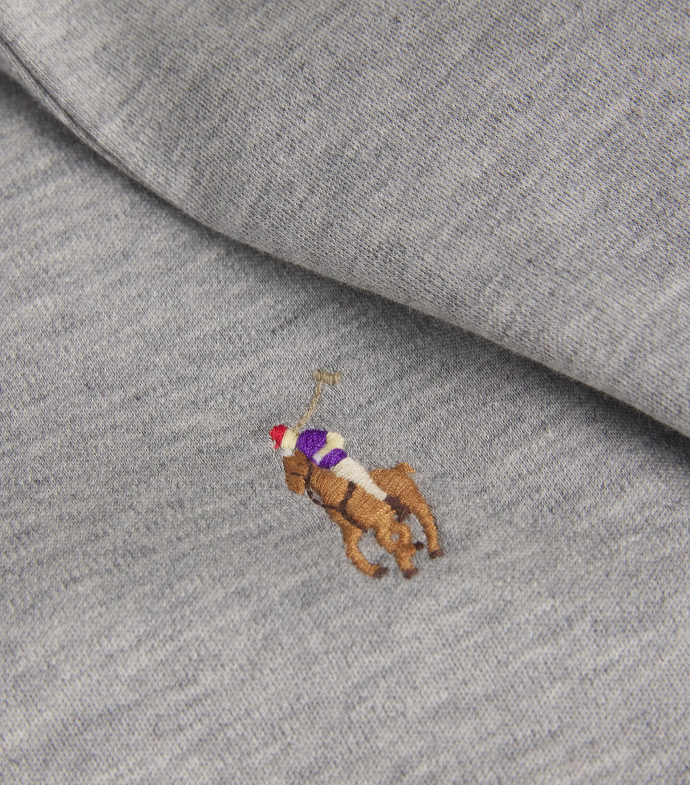 Polo Ralph Lauren Mens Pima Cotton Polo Pony T-Shirt Andover Heather Image 5