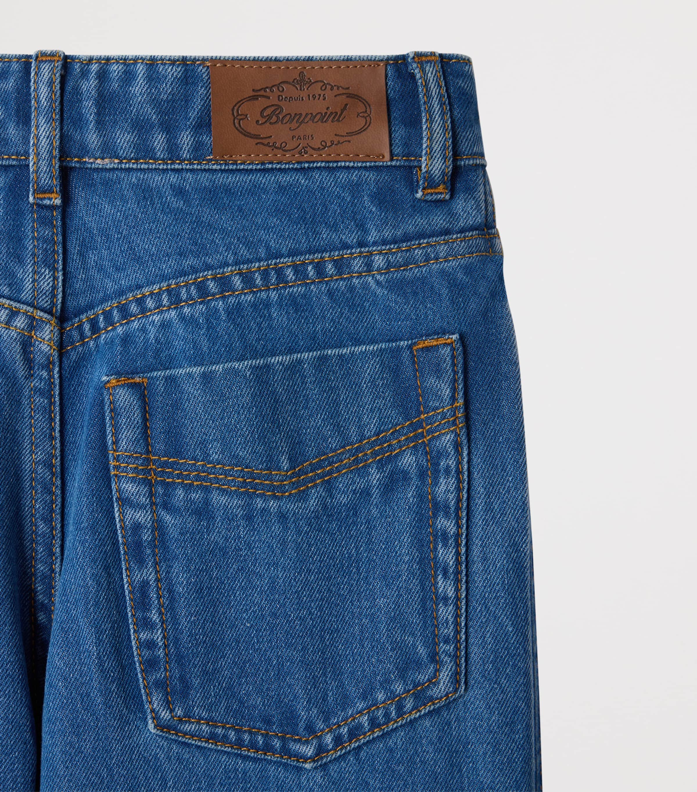 Bonpoint Straight Jeans (4-8 Years) Jean Clair Image 3