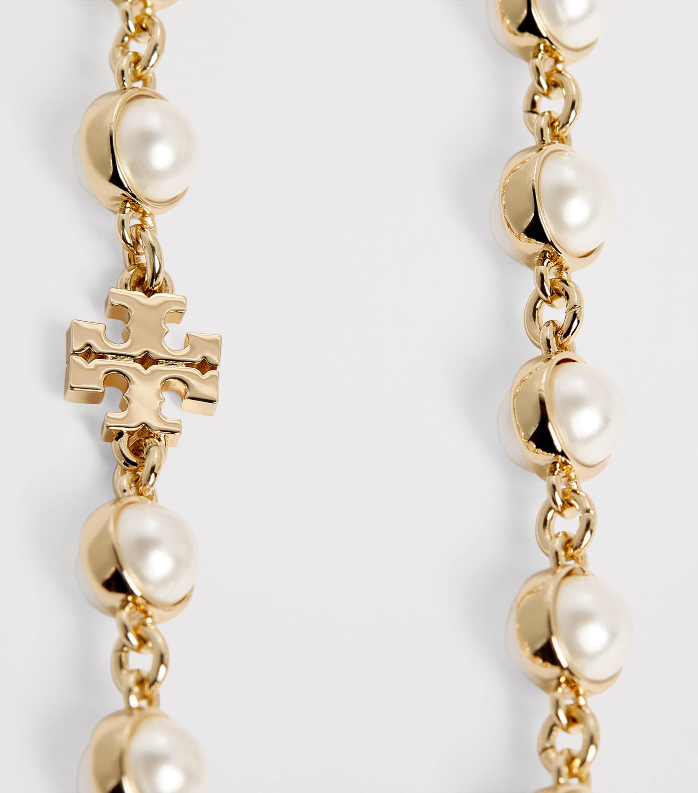 Pearl Necklace LIGHT BRASS / PEARL Image 3