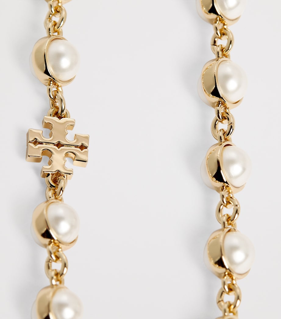 Pearl Necklace LIGHT BRASS / PEARL Image 3