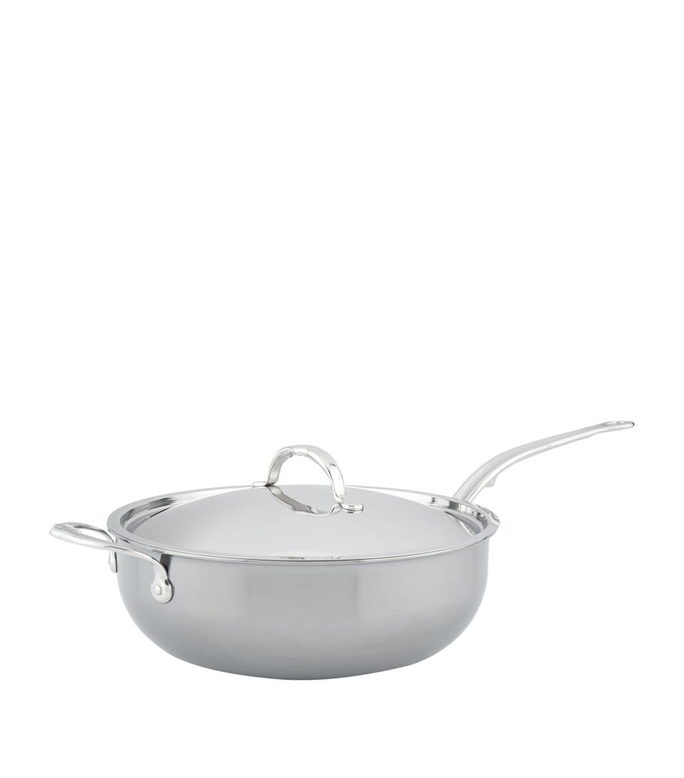 Hestan NanoBond Essential Pan with Helper Handle (28cm) Stainless