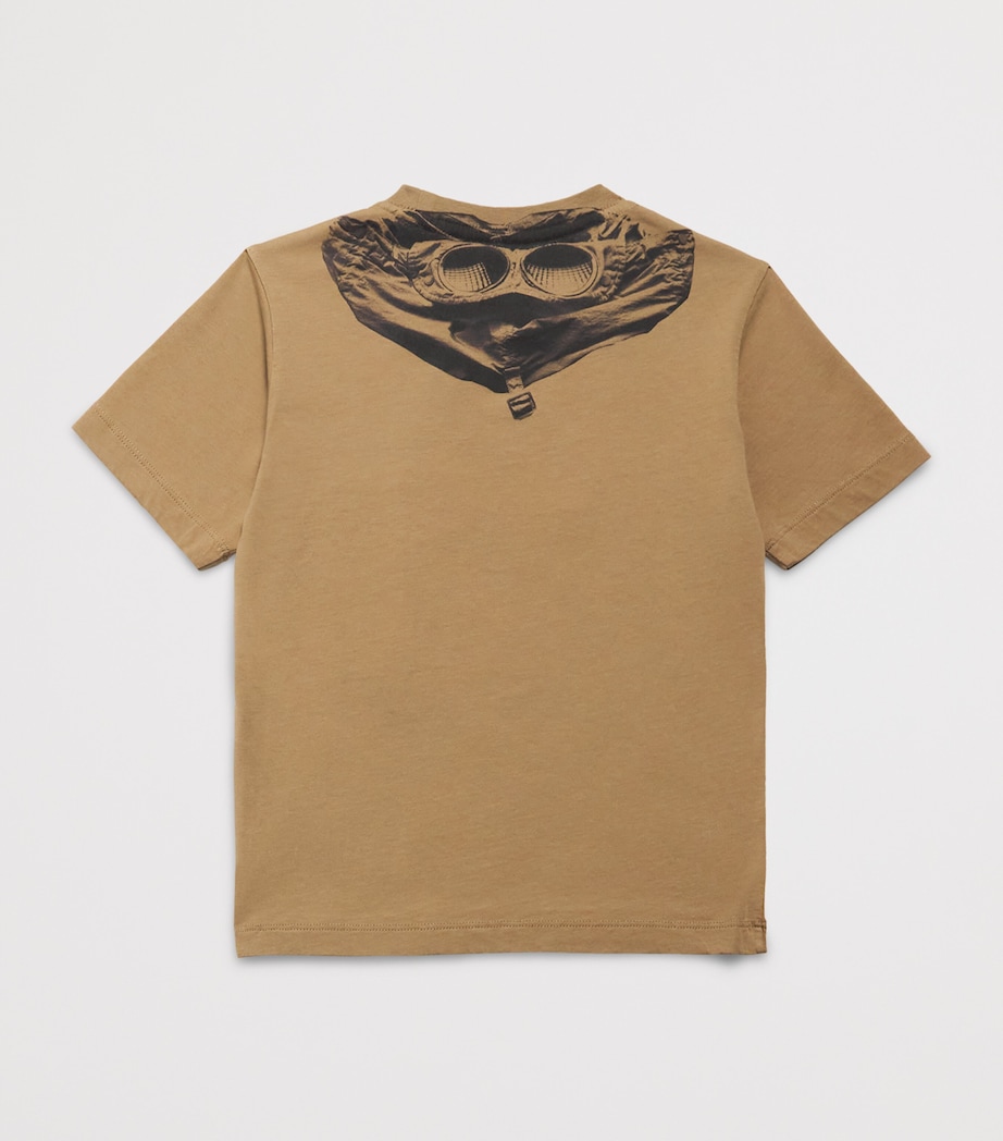 Cotton Logo T-Shirt (4-14 Years) 20273 - TAN Image 2