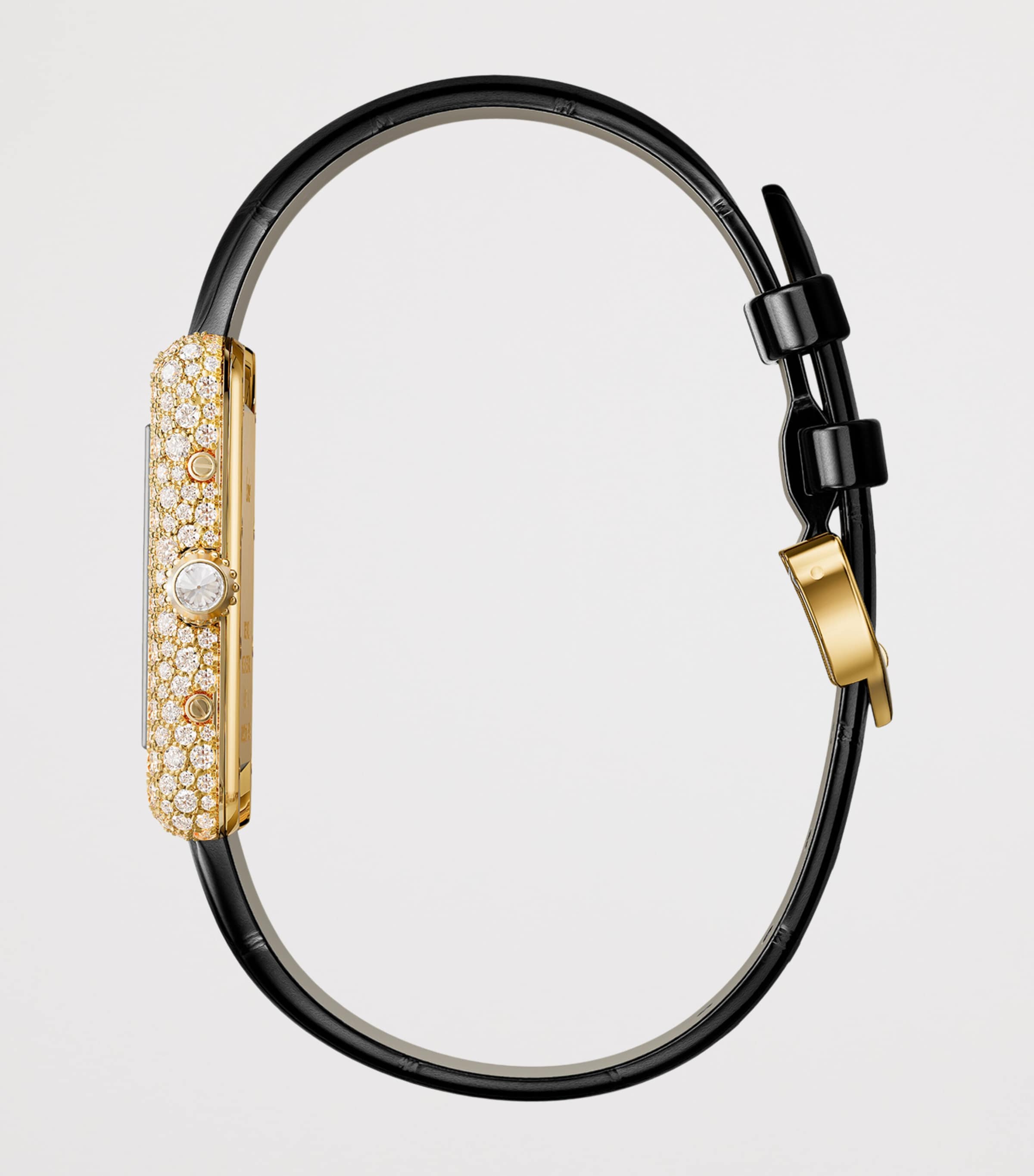 Cartier Yellow Gold and Diamond Tank Louis Cartier Watch 22mm Yellow Gold Image 5