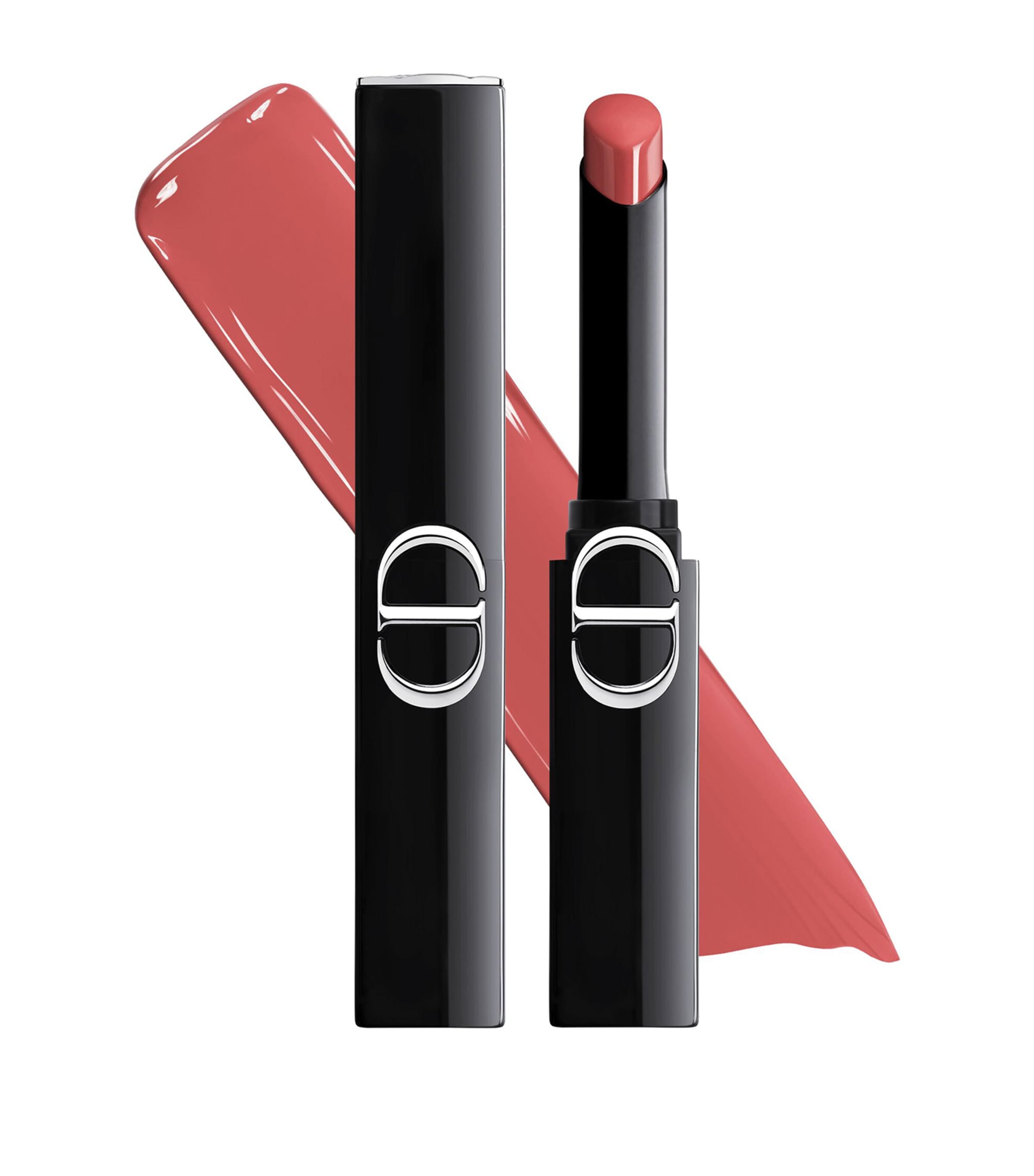 Dior Aring Blush Rouge  On Stage Shine Lipstick 2.2g In Brown