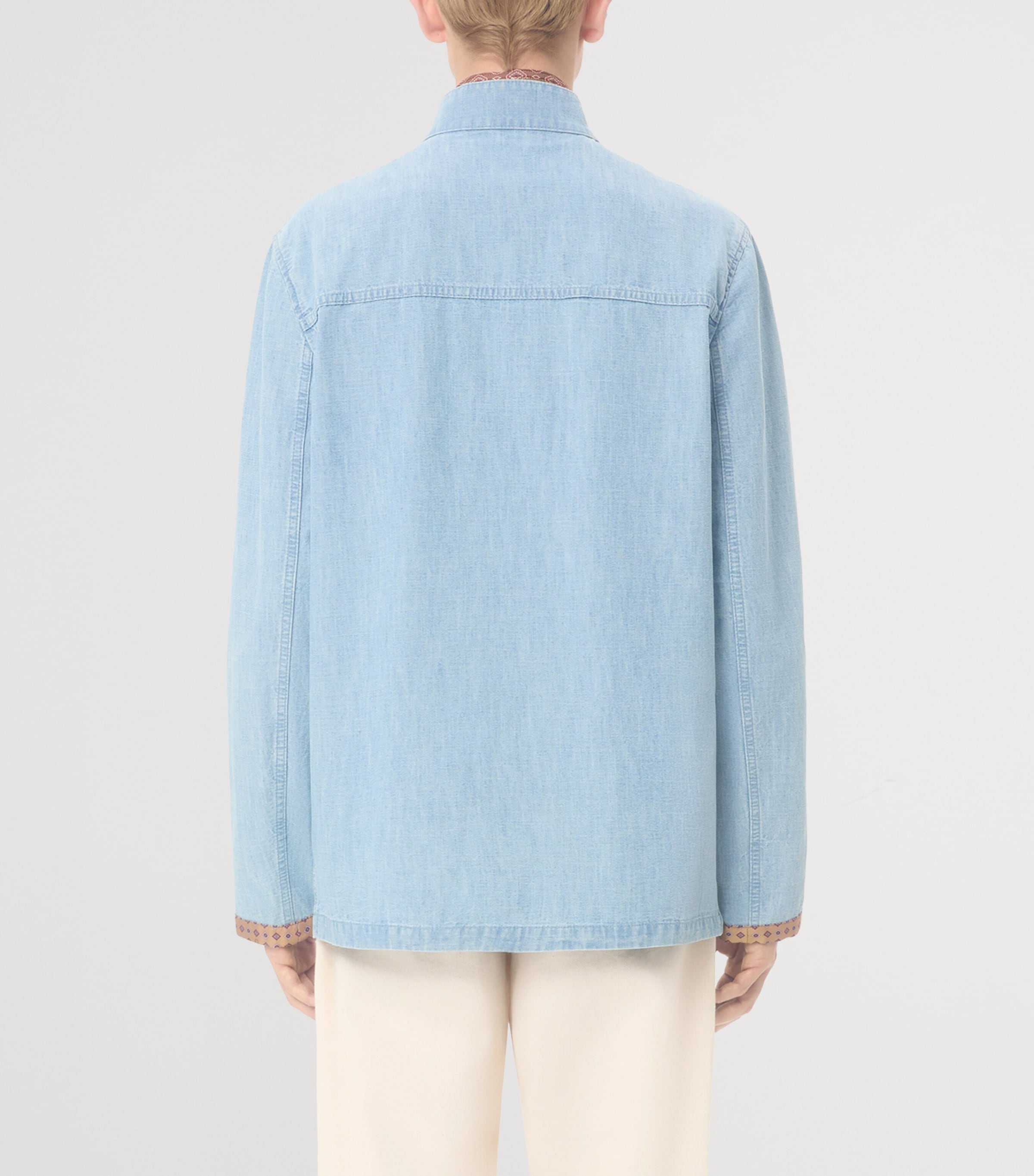 Denim Safari Jacket 508 Image 4