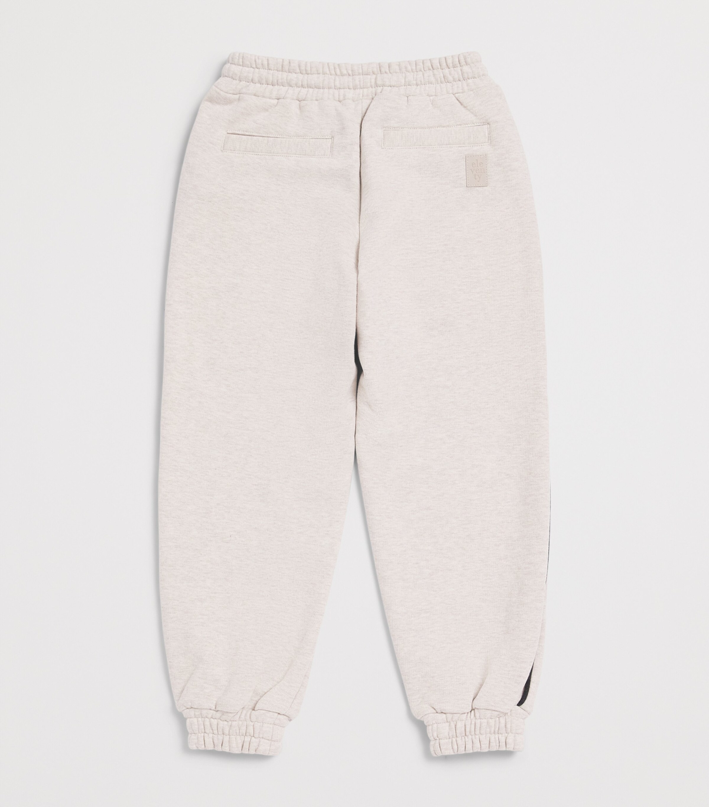 Eleventy Kids Cotton-Cashmere Drawstring Sweatpants (2-16 Years) Bei M Mel/antr Image 2