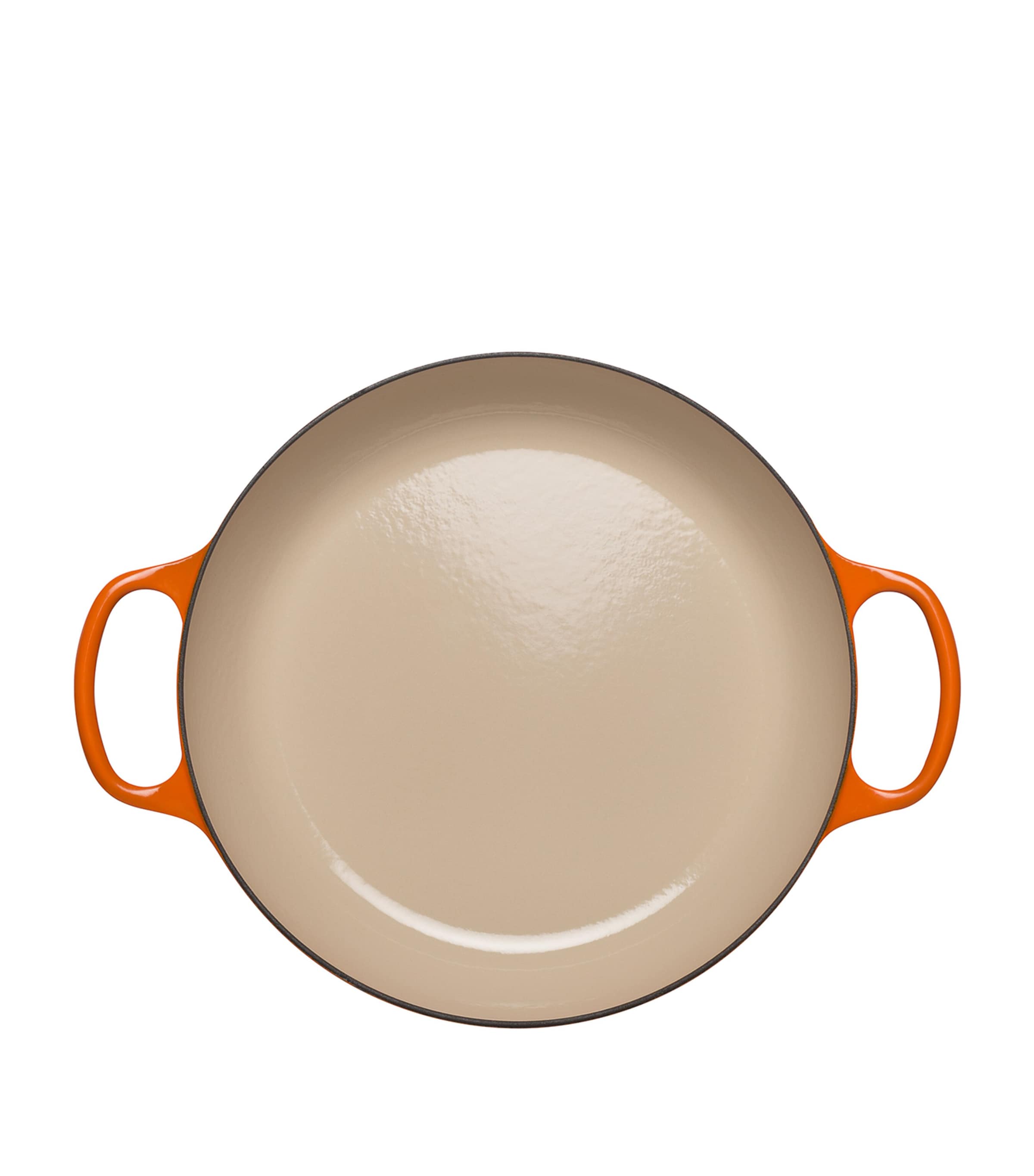 Cast Iron Round Casserole Dish (26cm) VOLCANIC Image 6