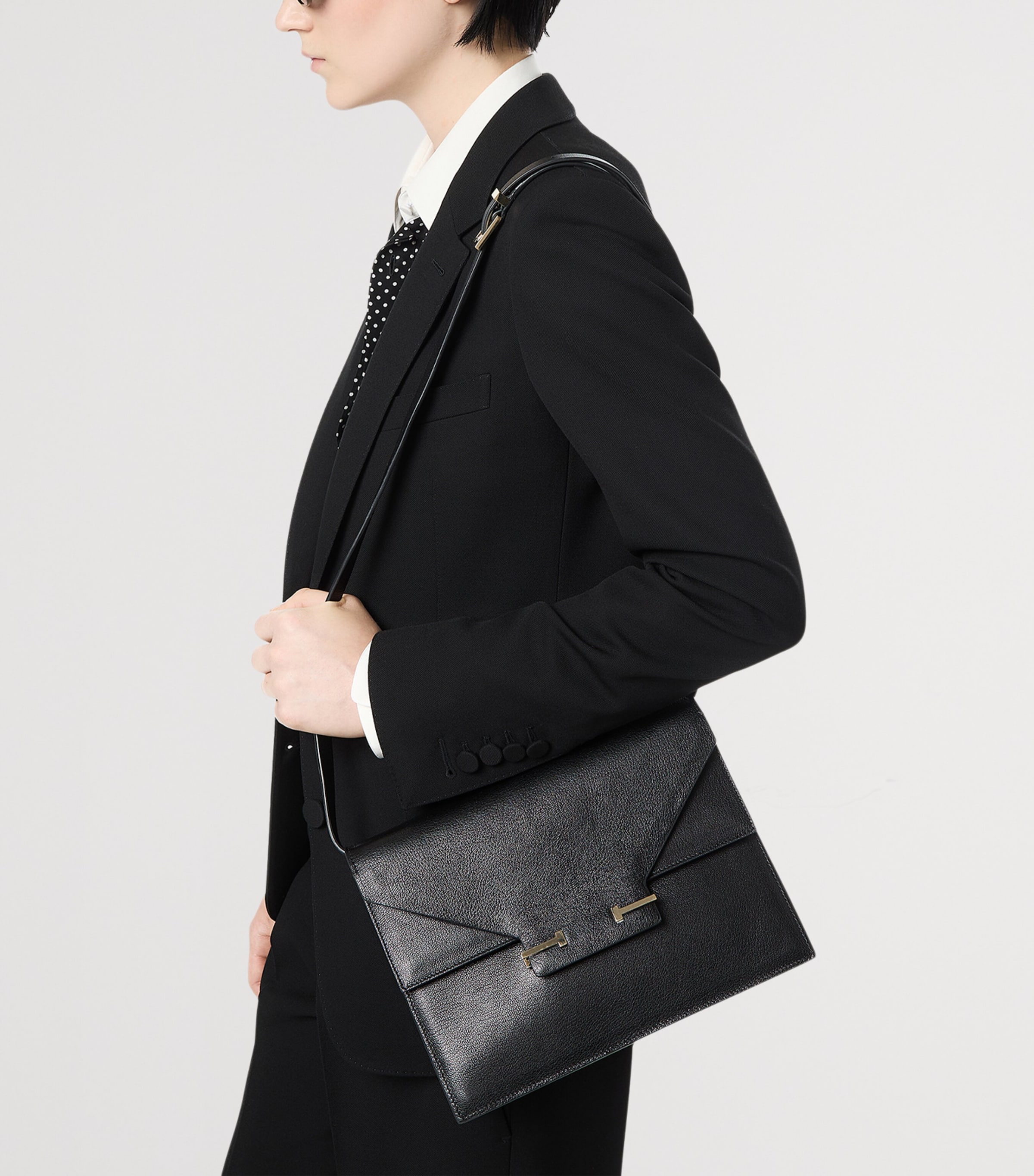 TOM FORD Leather Aube Shoulder Bag Naa Image 4