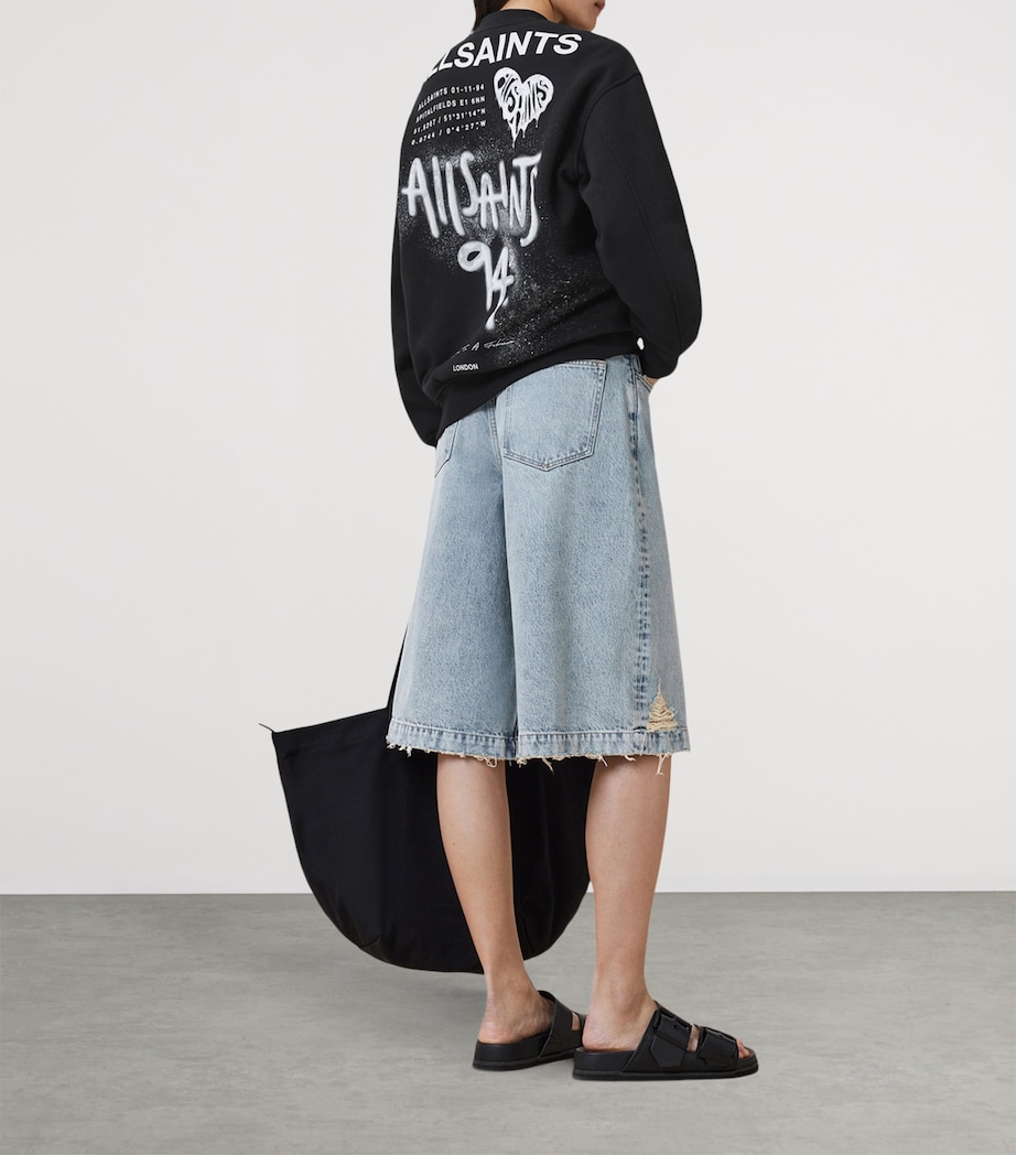 Organic Cotton Poster Belle Bomber Jacket BLACK Image 4