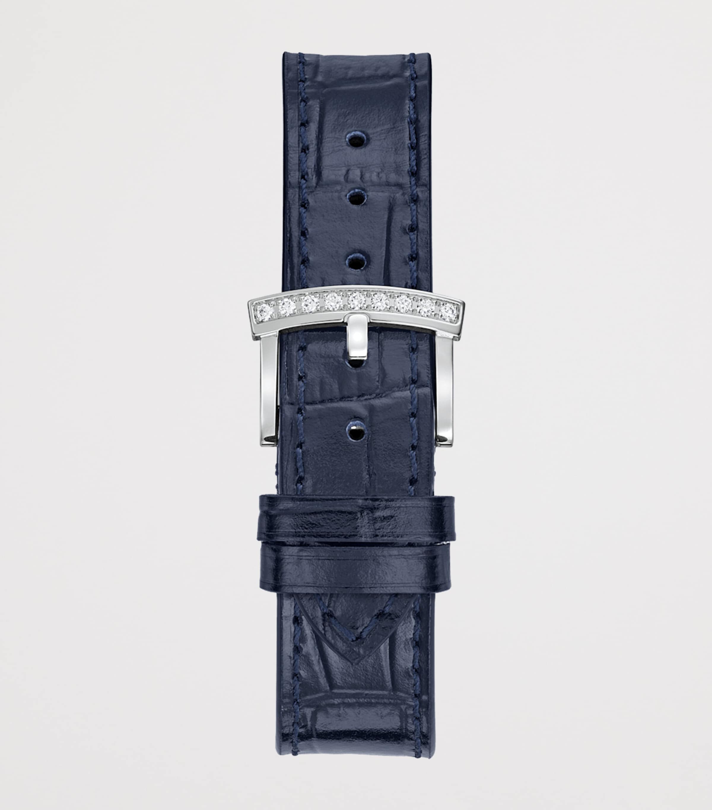 White Gold and Diamond L’Heure du Diamant Moonphase Watch 36mm 18K WHITE GOLD Image 4