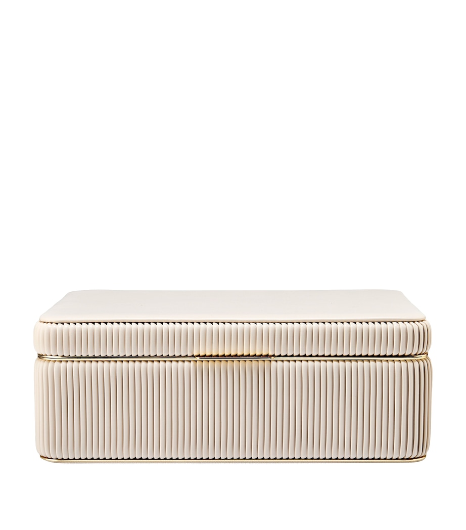 Large Bella Jewellery Box BONE Image 1
