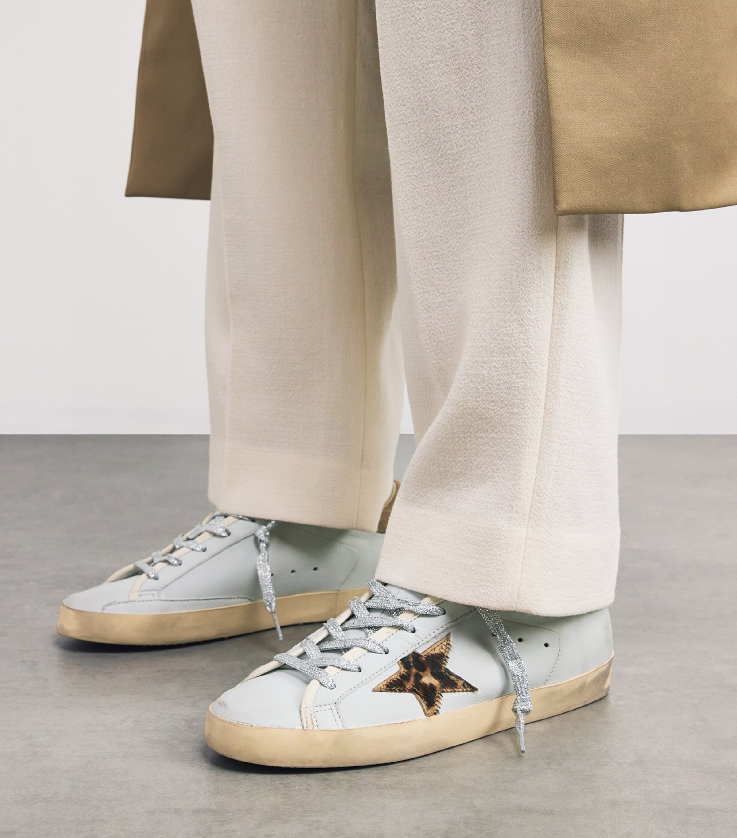 Leather Super Star Sneakers GREY/OTHER Image 2