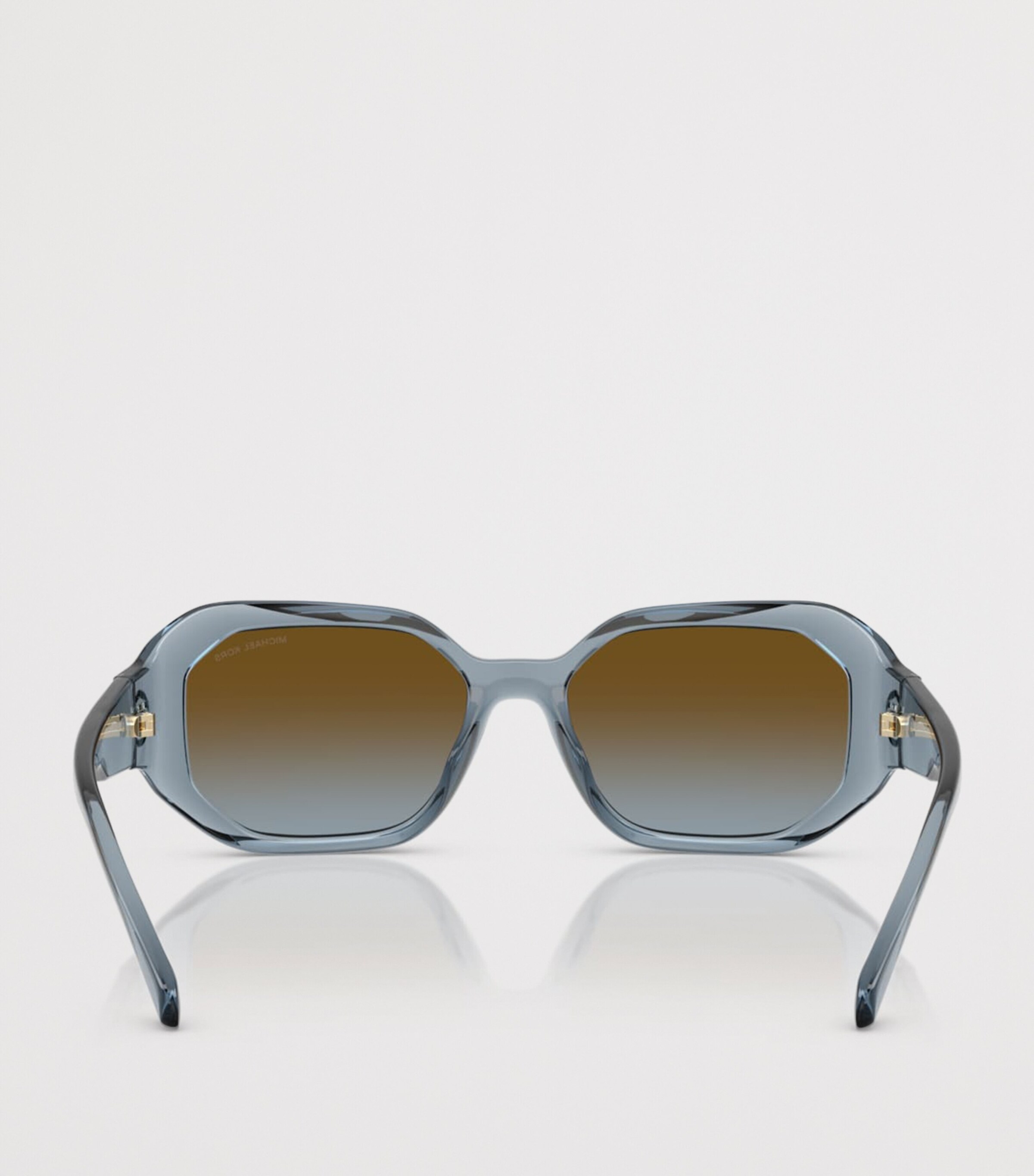 Michael Kors Siesta Key Rectangle Sunglasses Blue Image 4