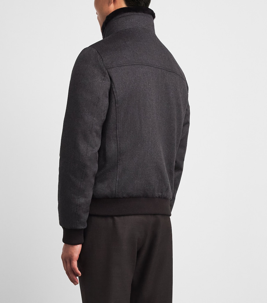 Moorer Mens Cashmere Bellati Down Jacket Moro Image 5