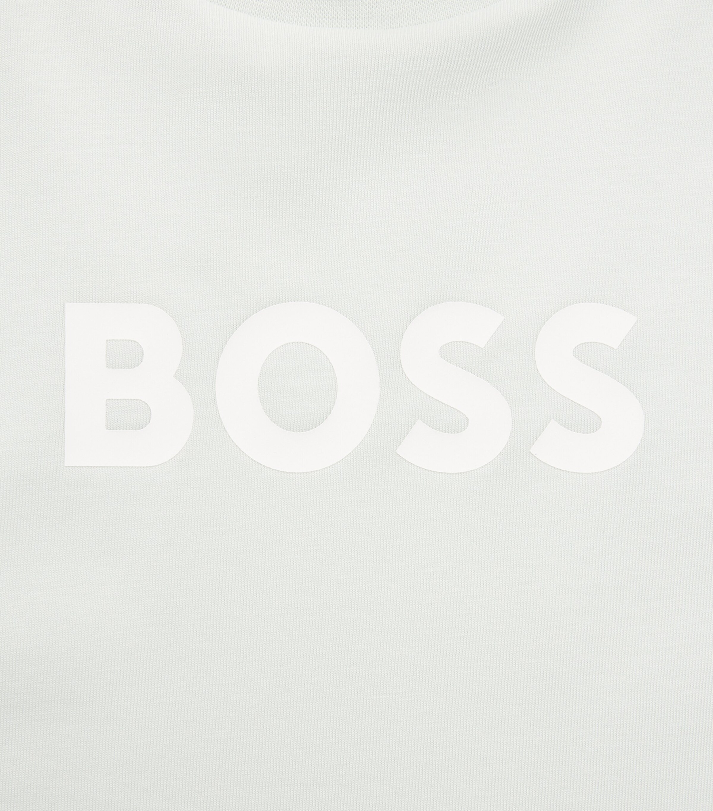 BOSS Kidswear Cotton Logo T-Shirt (4-16 Years) Green Image 3