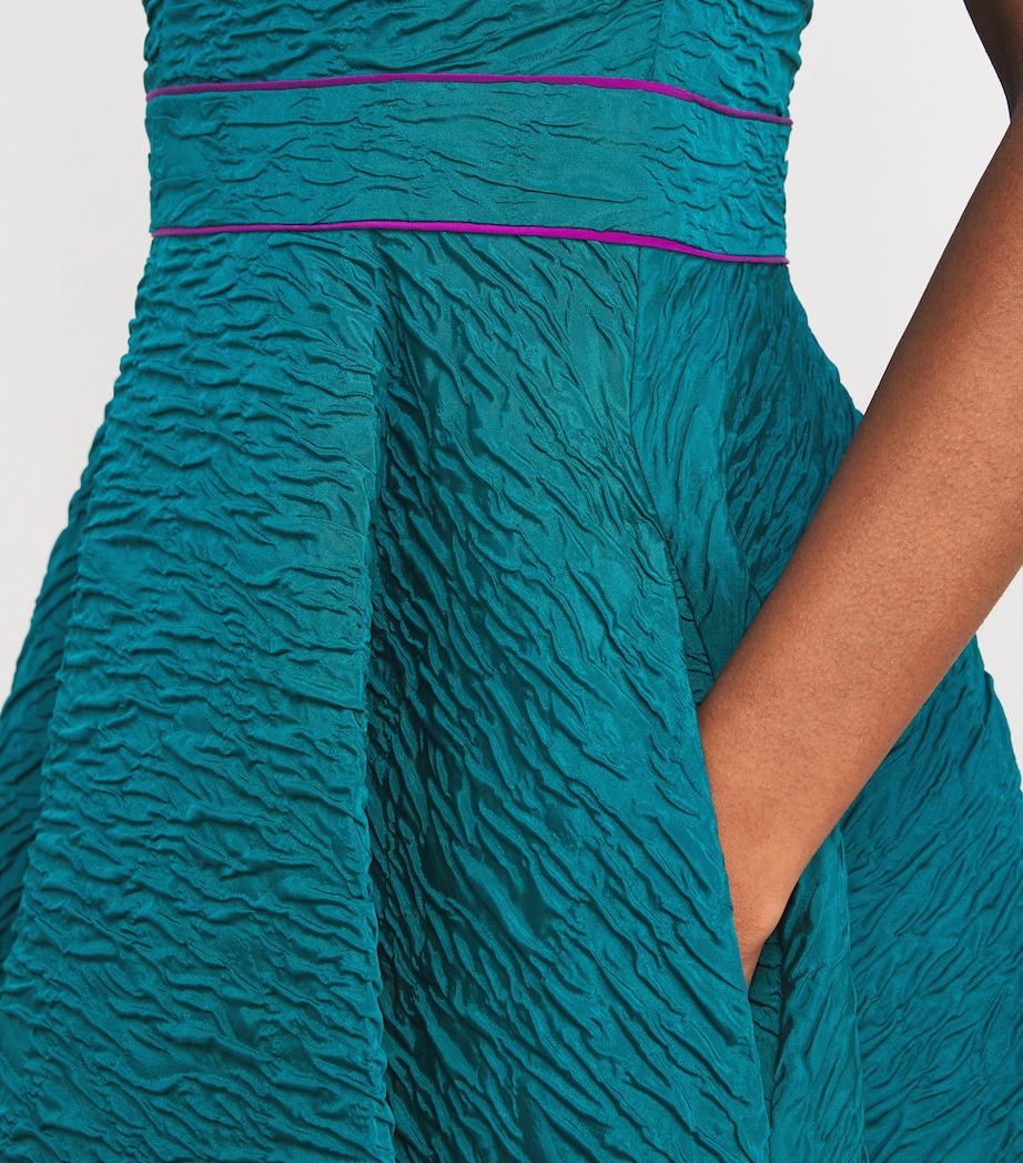 Ridha Midi Dress PERSIAN GREEN Image 6