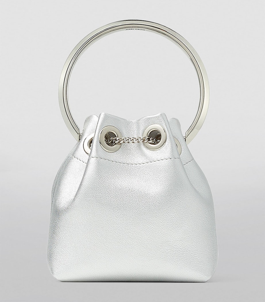 Micro Bon Bon Top-Handle Bag SILVER Image 6