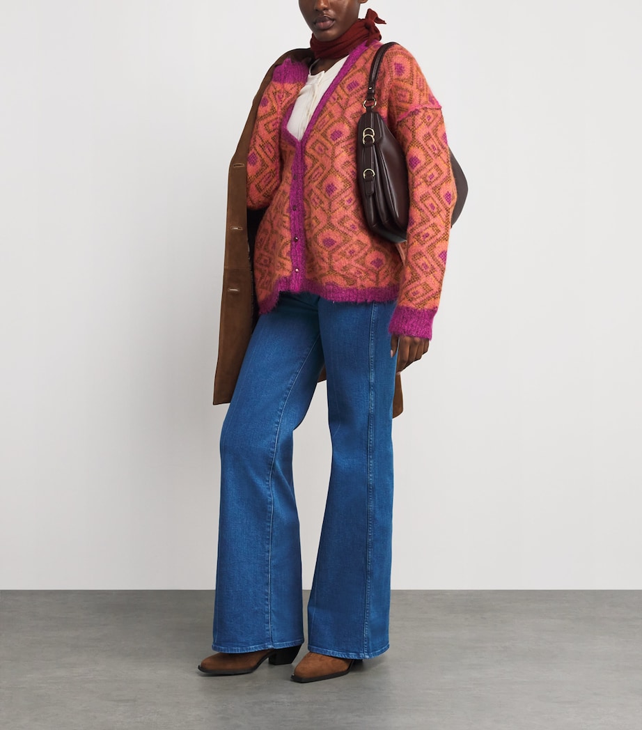 The Double Face Cardigan BIRDS OF PARADISE Image 2