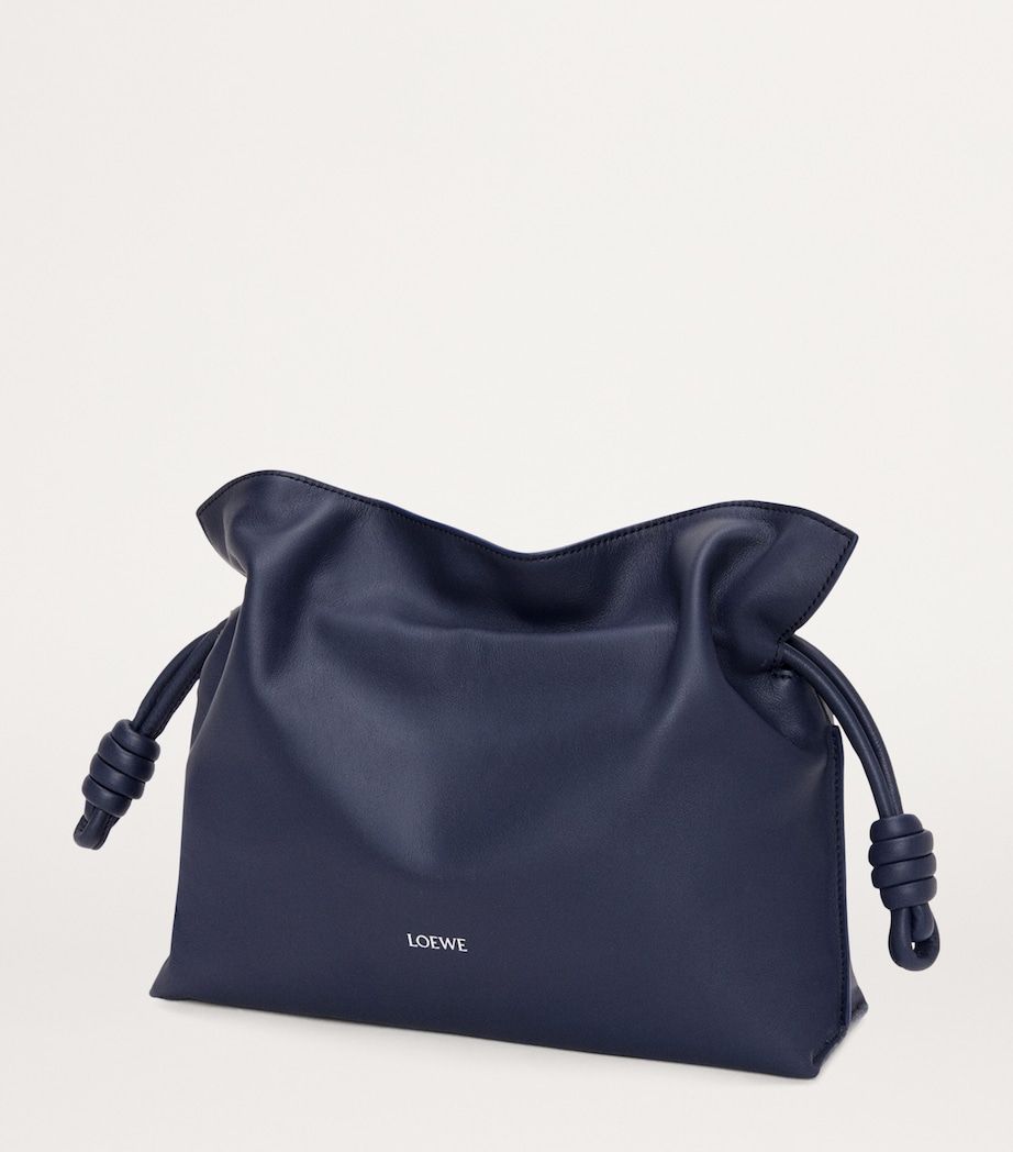 LOEWE Leather Flamenco Purse Abyss Blue Image 2