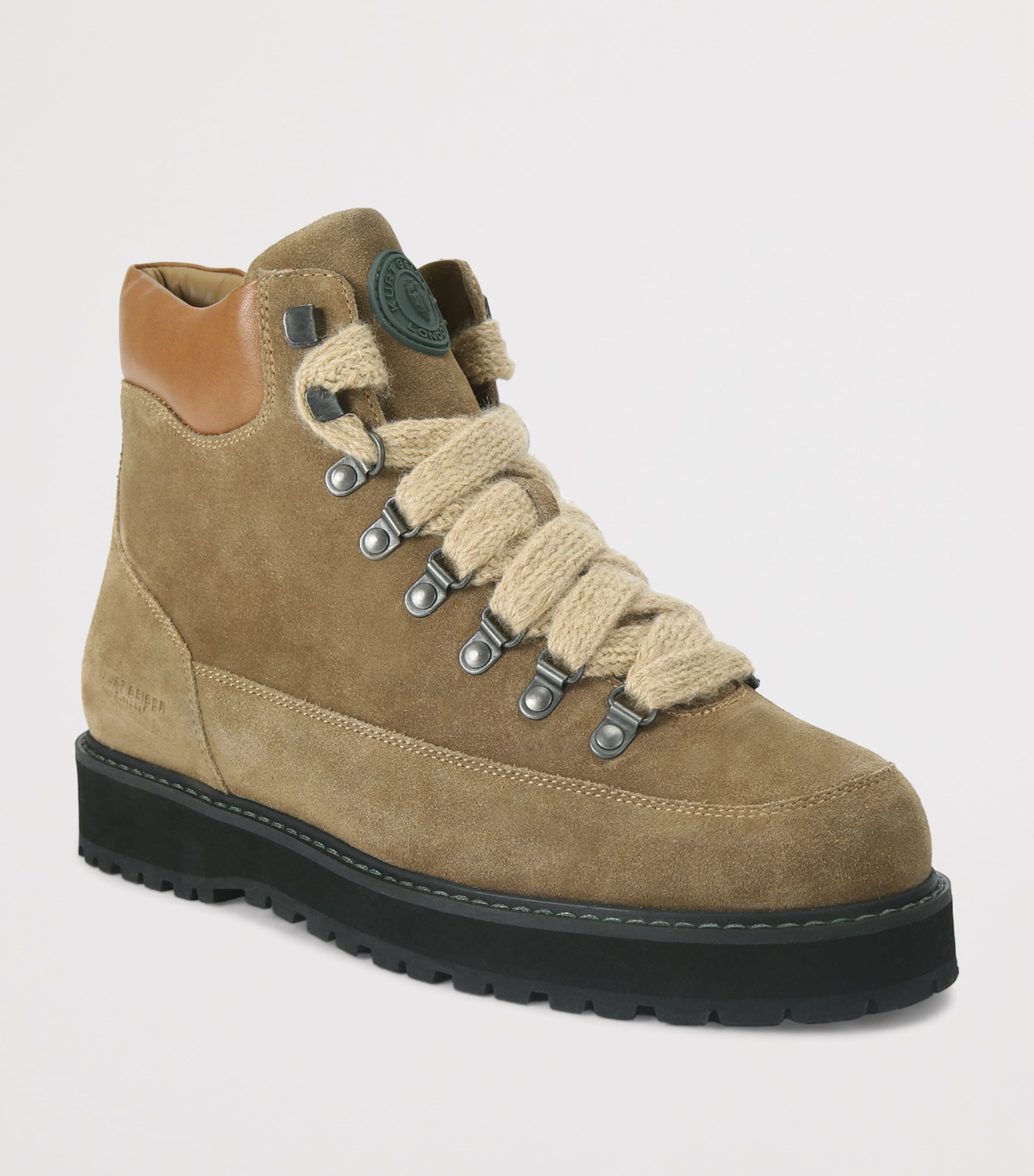Suede Chiltern Hiker Boots BROWN Image 4