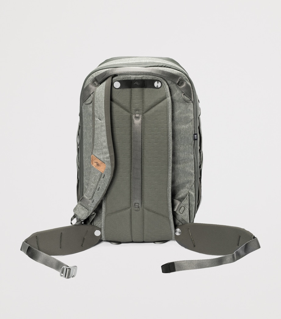 Canvas Expandable Travel Backpack SAGE Image 4