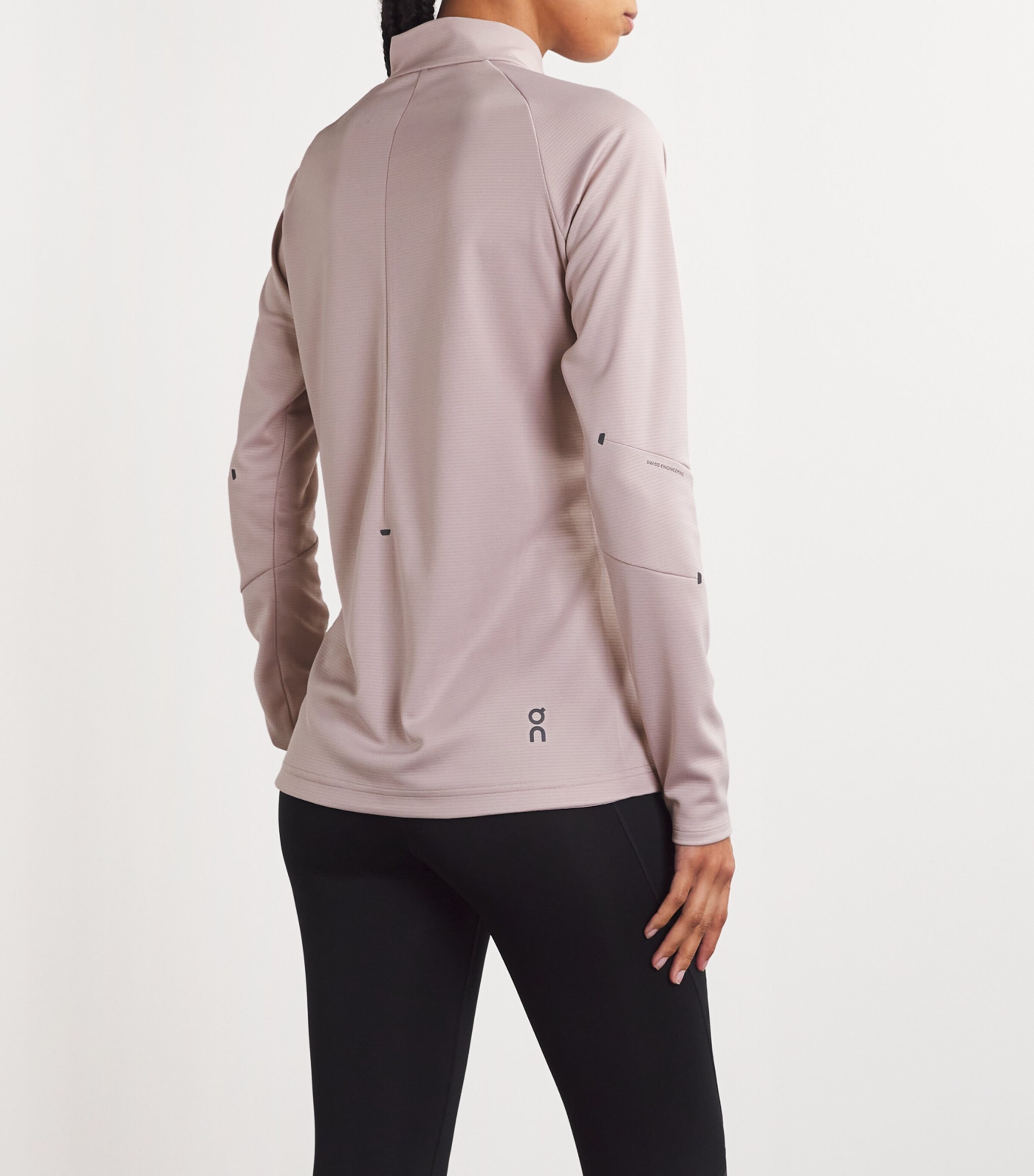 Climate Quarter-Zip Long-Sleeve Top FADE Image 4