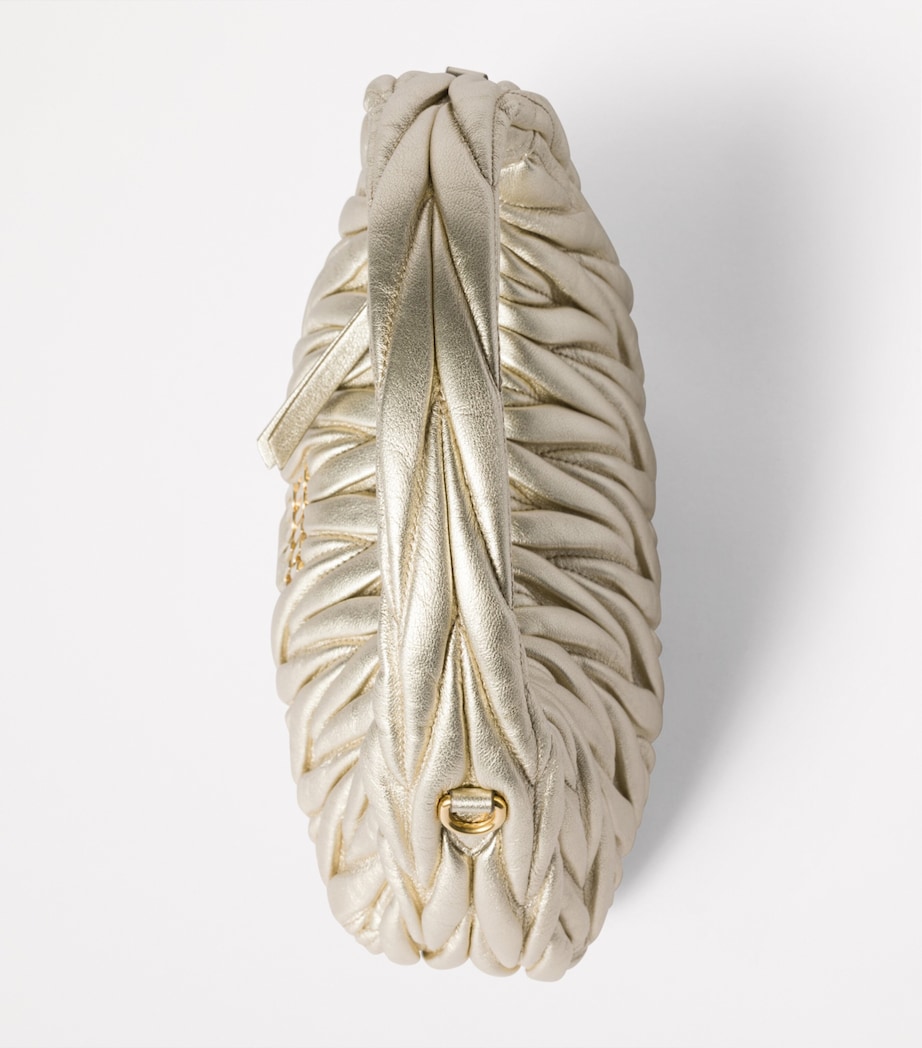 Matelassé Leather Wander Top-Handle Bag F0846 Image 5