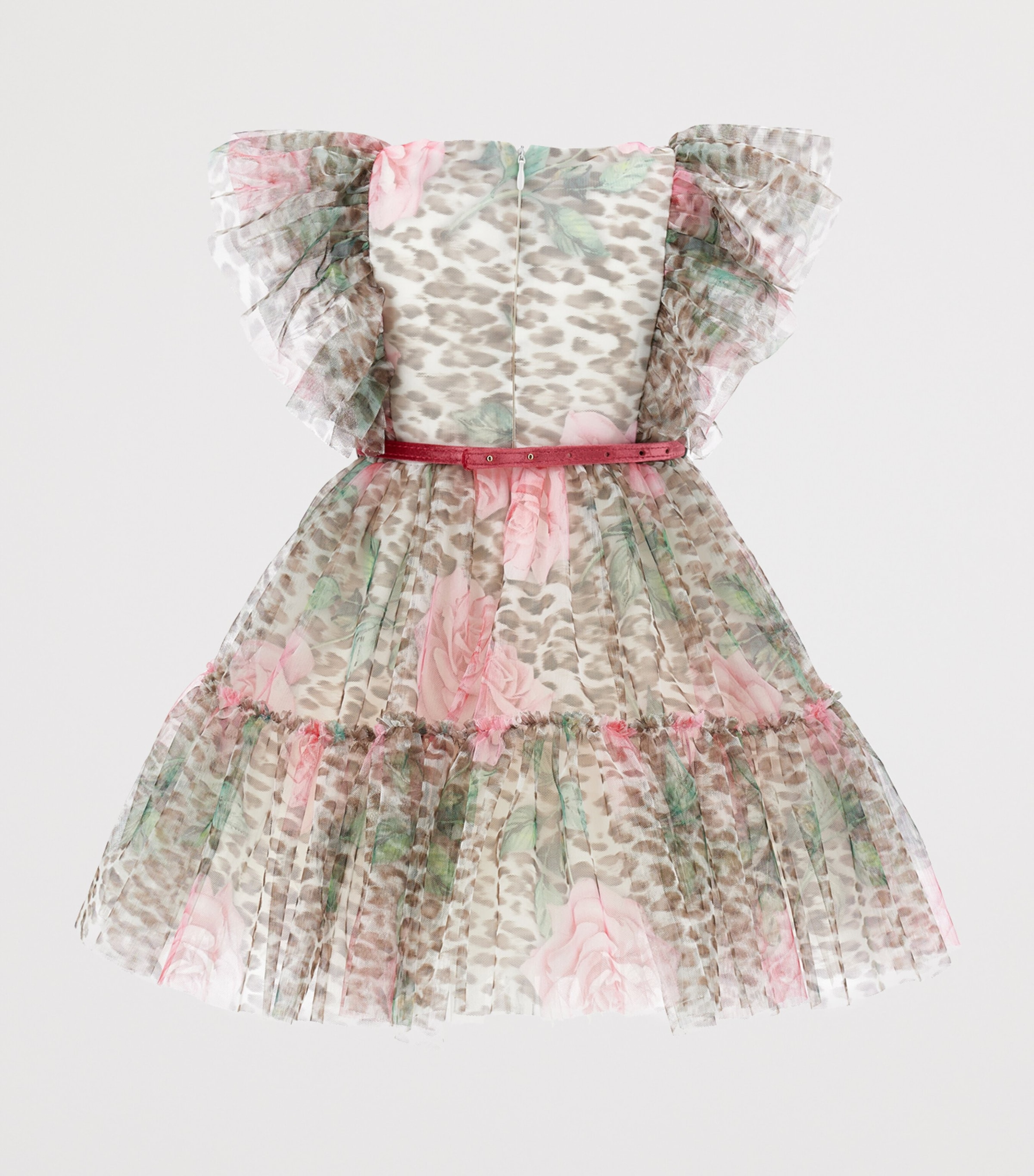 Tulle Floral Dress (2-12 Years) MACULATO Image 2